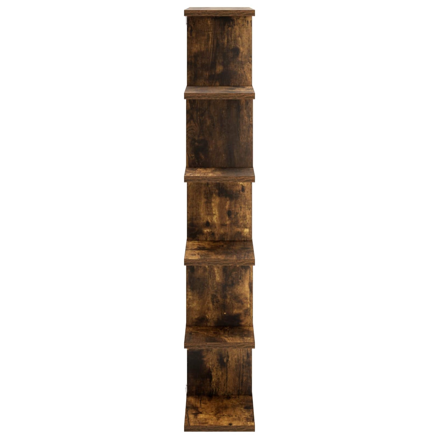 Falpolc Füstös Tölgy 70 x 17 x 101 cm Szerelt Fa