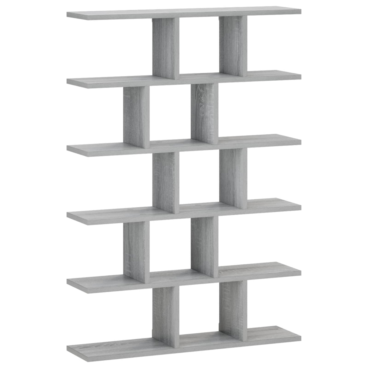 Falpolc Szürke Sonoma 70 x 17 x 101 cm Szerelt Fa