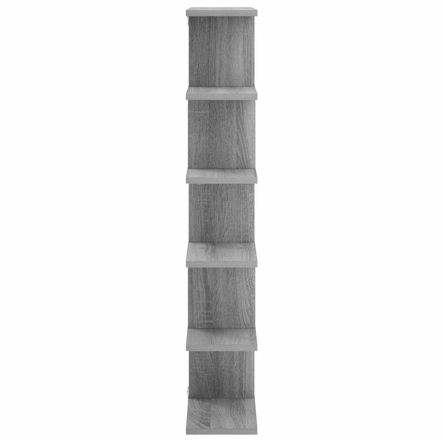 Falpolc Szürke Sonoma 70 x 17 x 101 cm Szerelt Fa