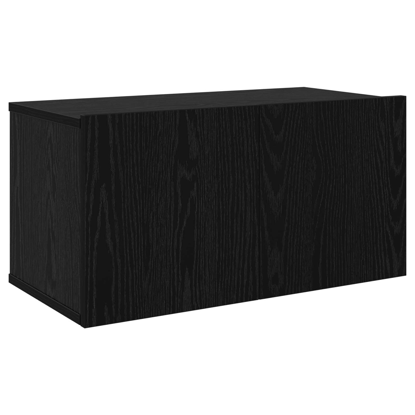 TV szekrény garnitúra 8 pcs 120 x 30 x 30 cm Fekete Tölgy