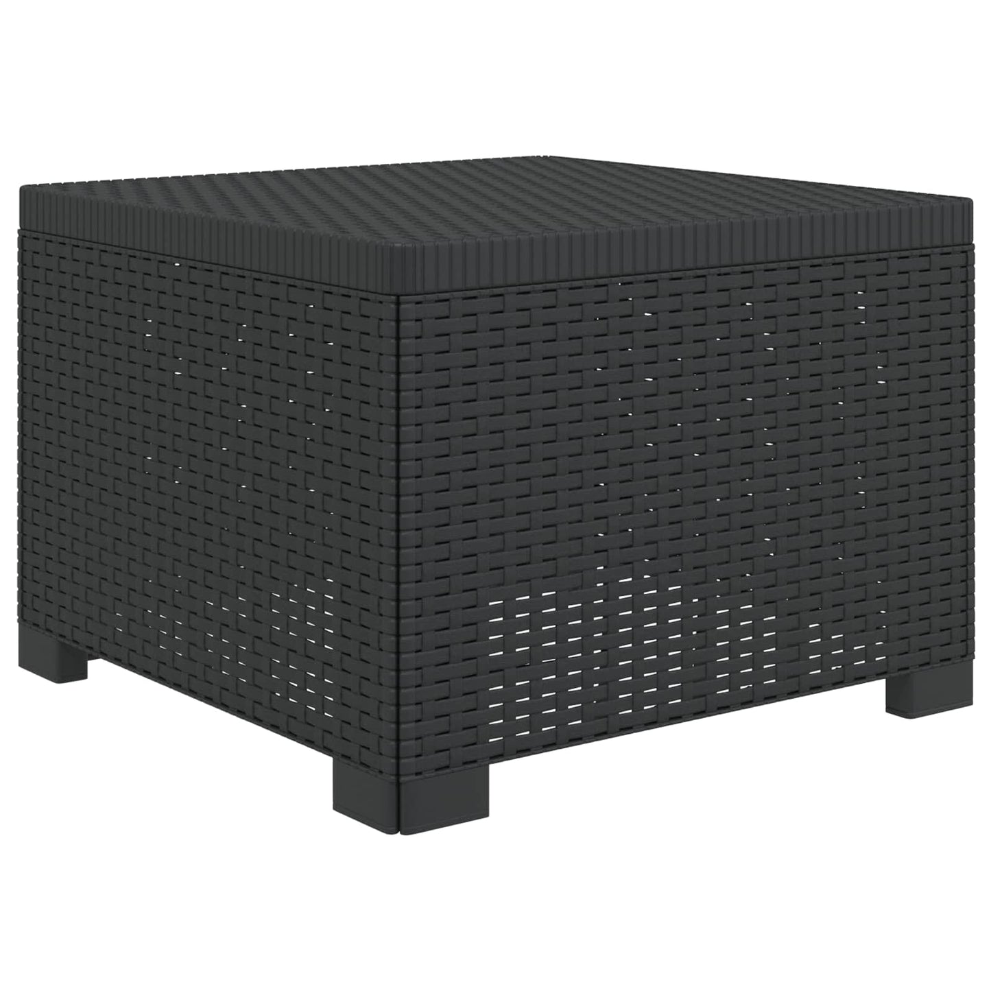 5-Személyes Kerti Kanapé Párnákkal Rattan Hatású PP