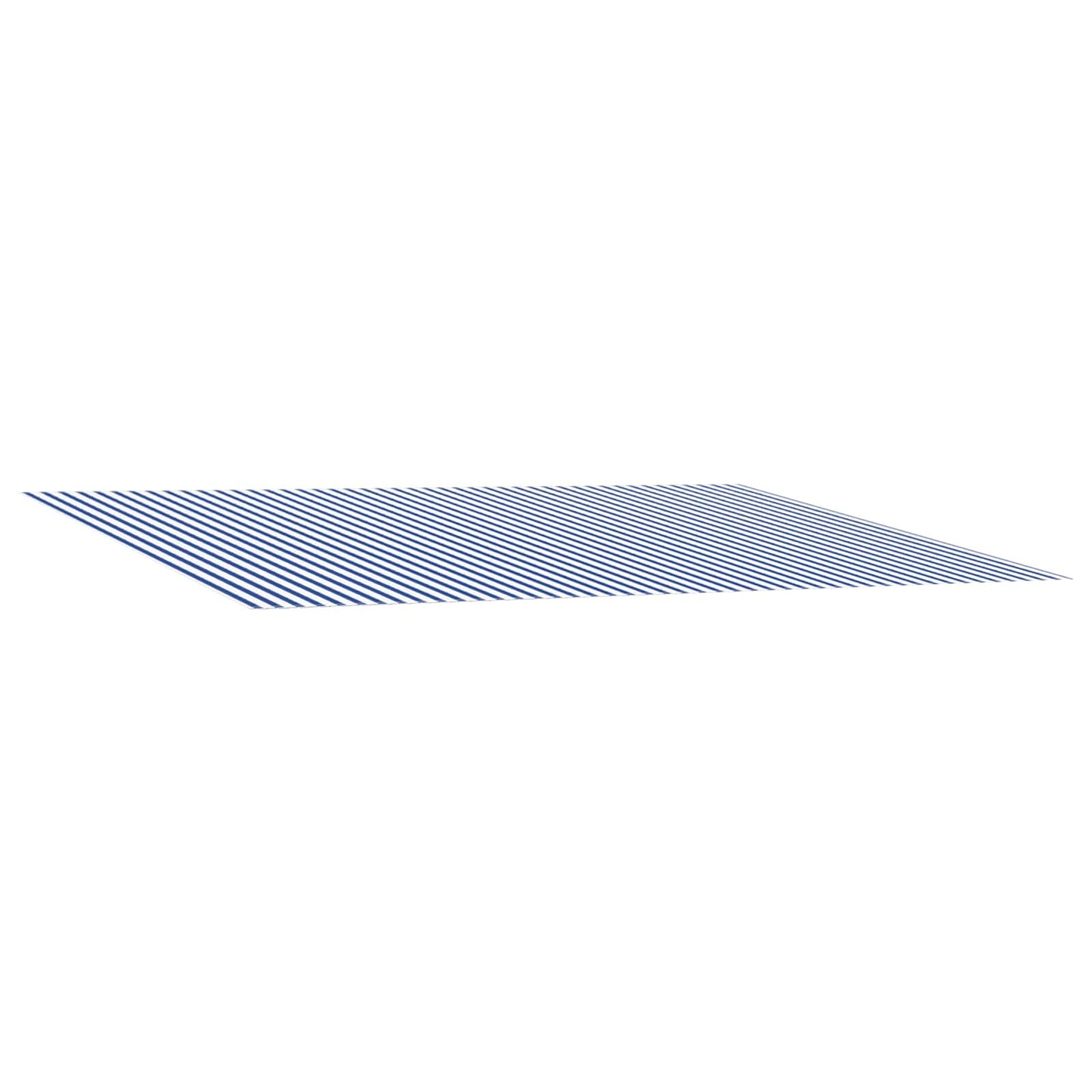Napellenző ponyva Kék és Fehér 400 x 200 cm Poliészter