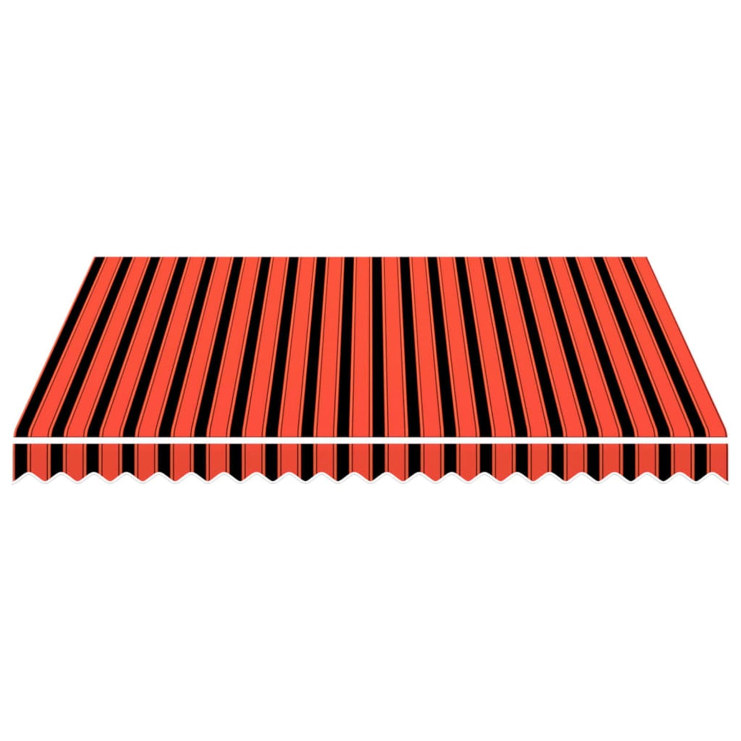 Napellenző ponyva Narancs és Barna 300 x 250 cm Poliészter