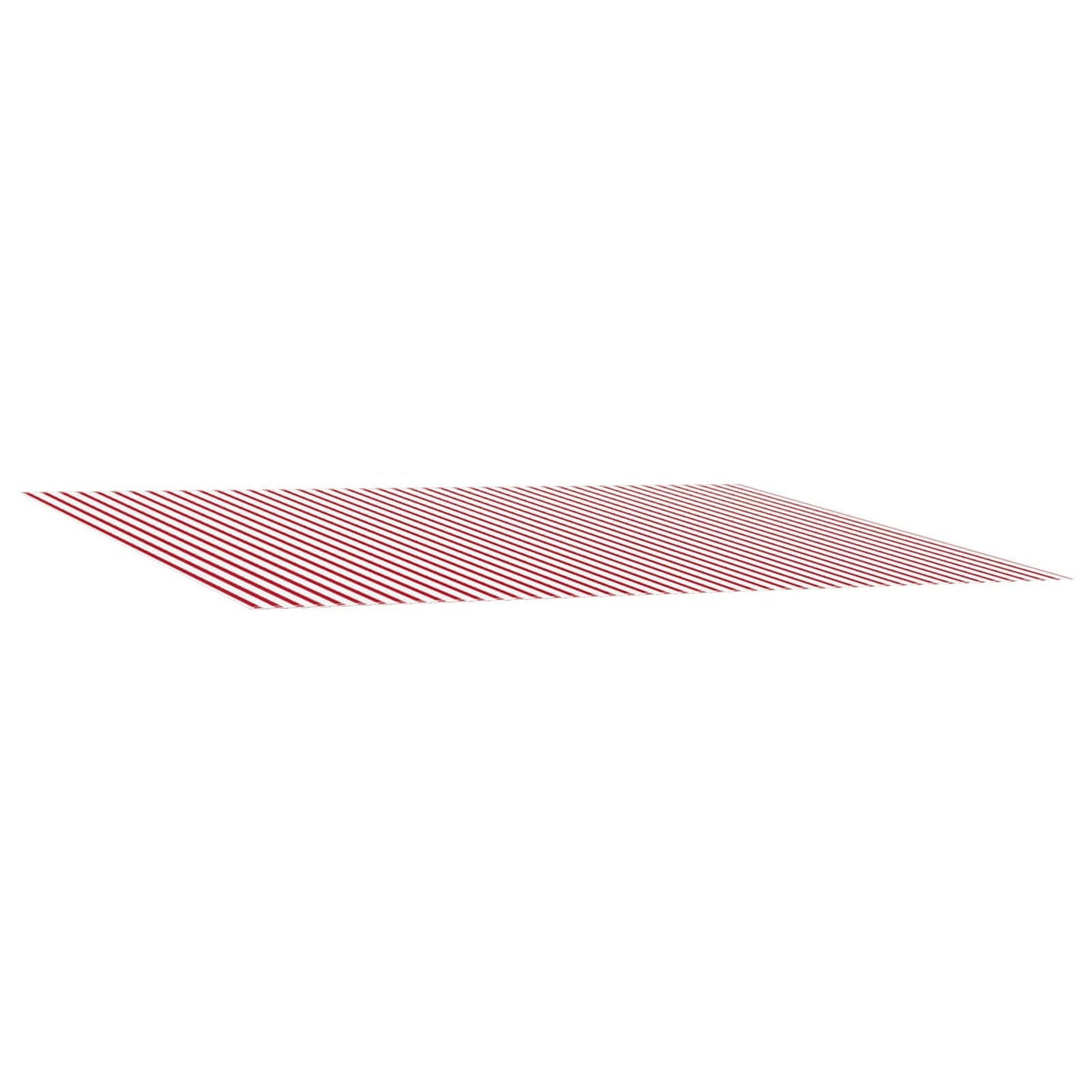 Napellenző ponyva Piros és Fehér 600 × 300 cm Poliészter