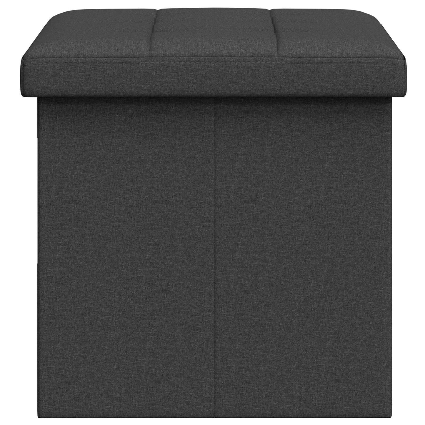 Összecsukható tárolópad Sötétszürke 180 kg 80 L 77 x 38 x 38 cm