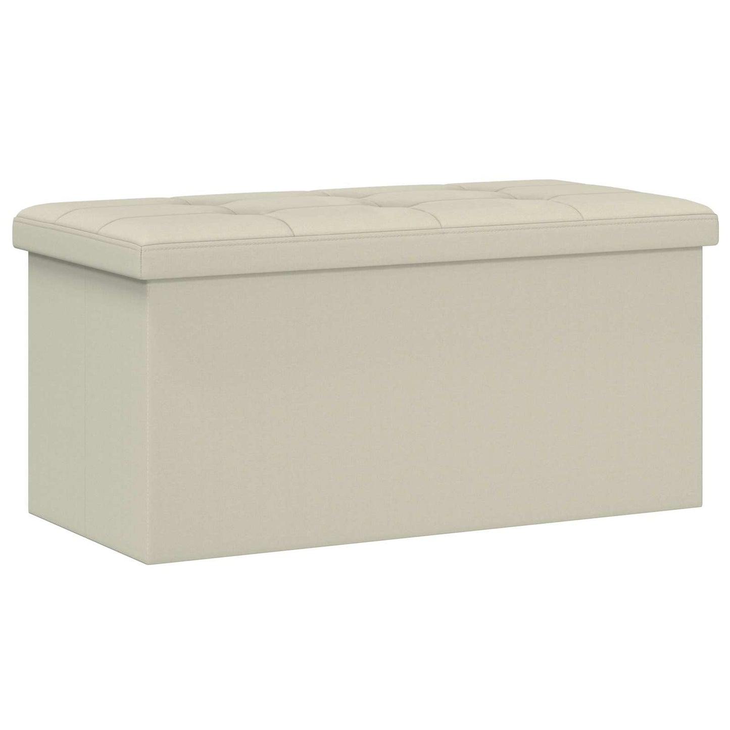 Összecsukható tárolópad Fehér 180 kg 80 L 77 x 38 x 38 cm