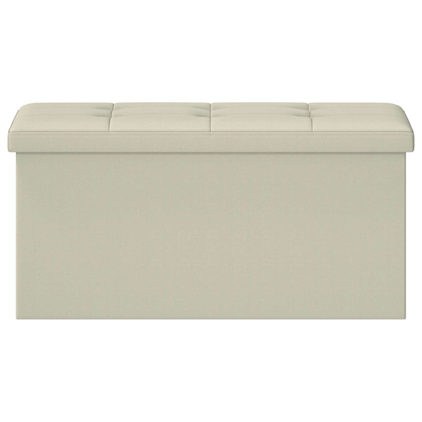Összecsukható tárolópad Fehér 180 kg 80 L 77 x 38 x 38 cm