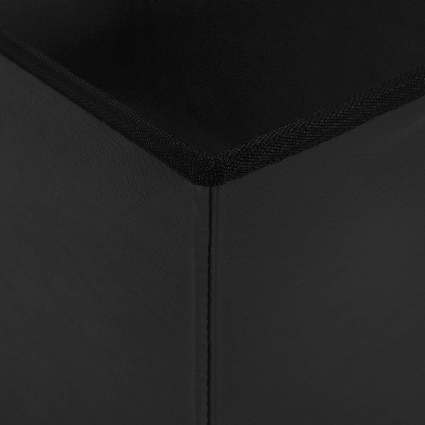 Összecsukható tárolópad Fekete 180 kg 80 L 77 x 38 x 38 cm PVC