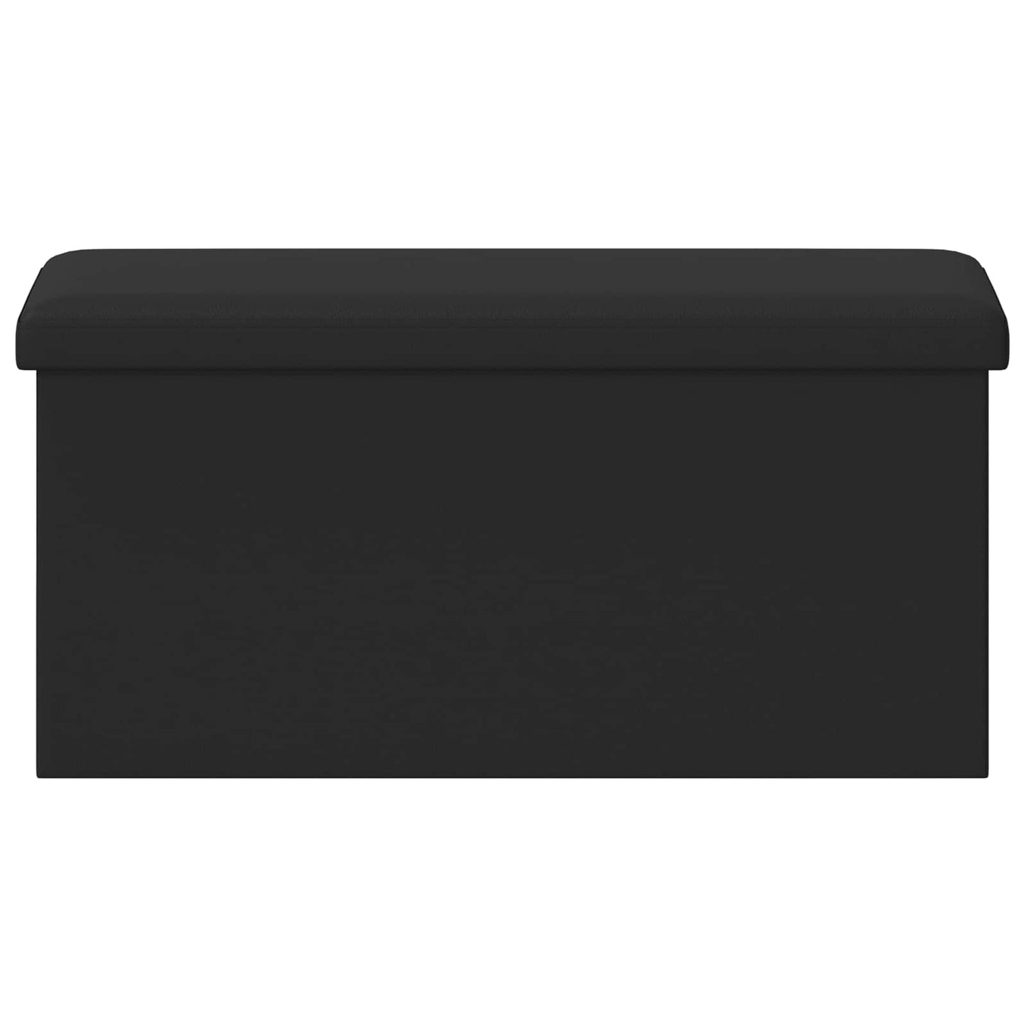Összecsukható tárolópad Fekete 180 kg 80 L 77 x 38 x 38 cm PVC