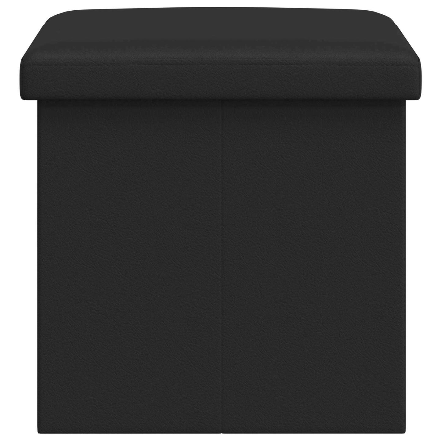 Összecsukható tárolópad Fekete 180 kg 80 L 77 x 38 x 38 cm PVC