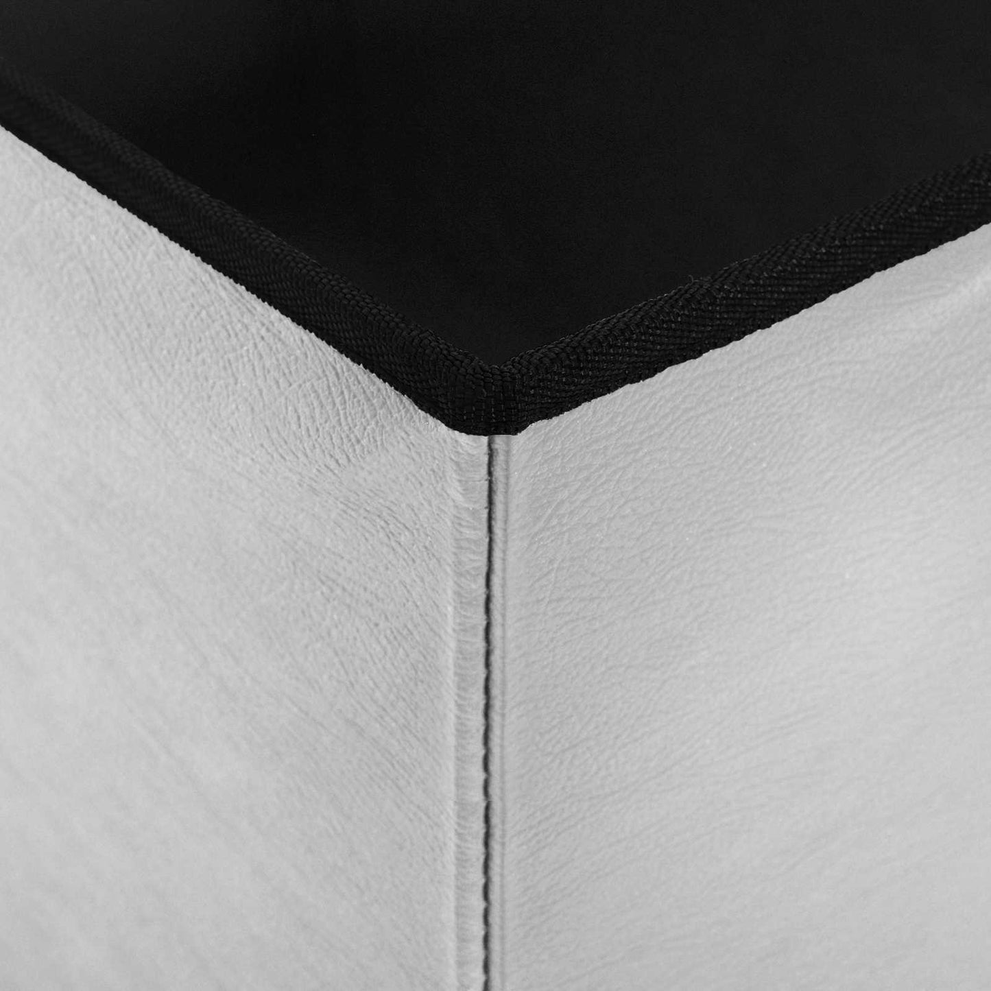 Összecsukható tárolópad Fehér 180 kg 80 L 77 x 38 x 38 cm PVC