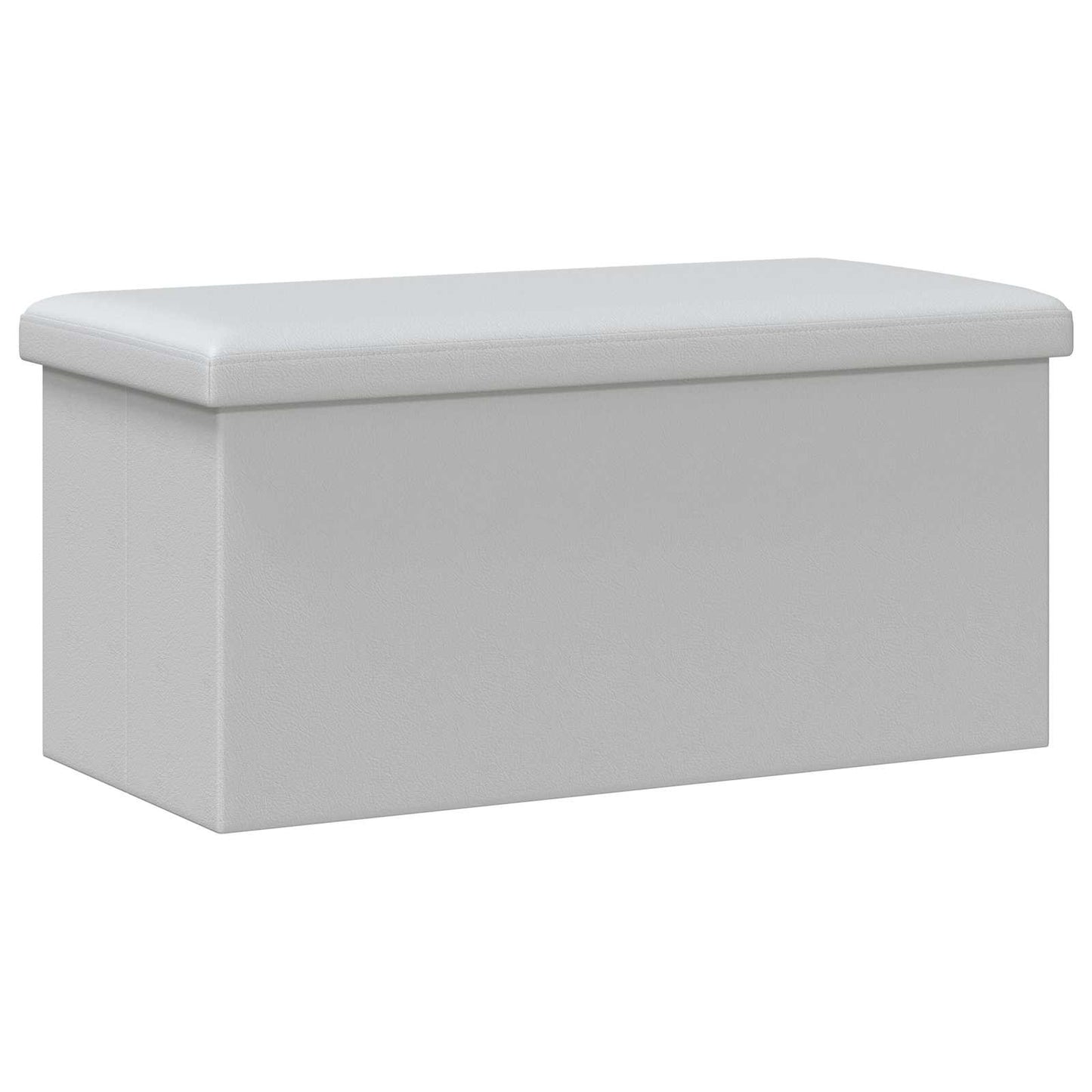 Összecsukható tárolópad Fehér 180 kg 80 L 77 x 38 x 38 cm PVC