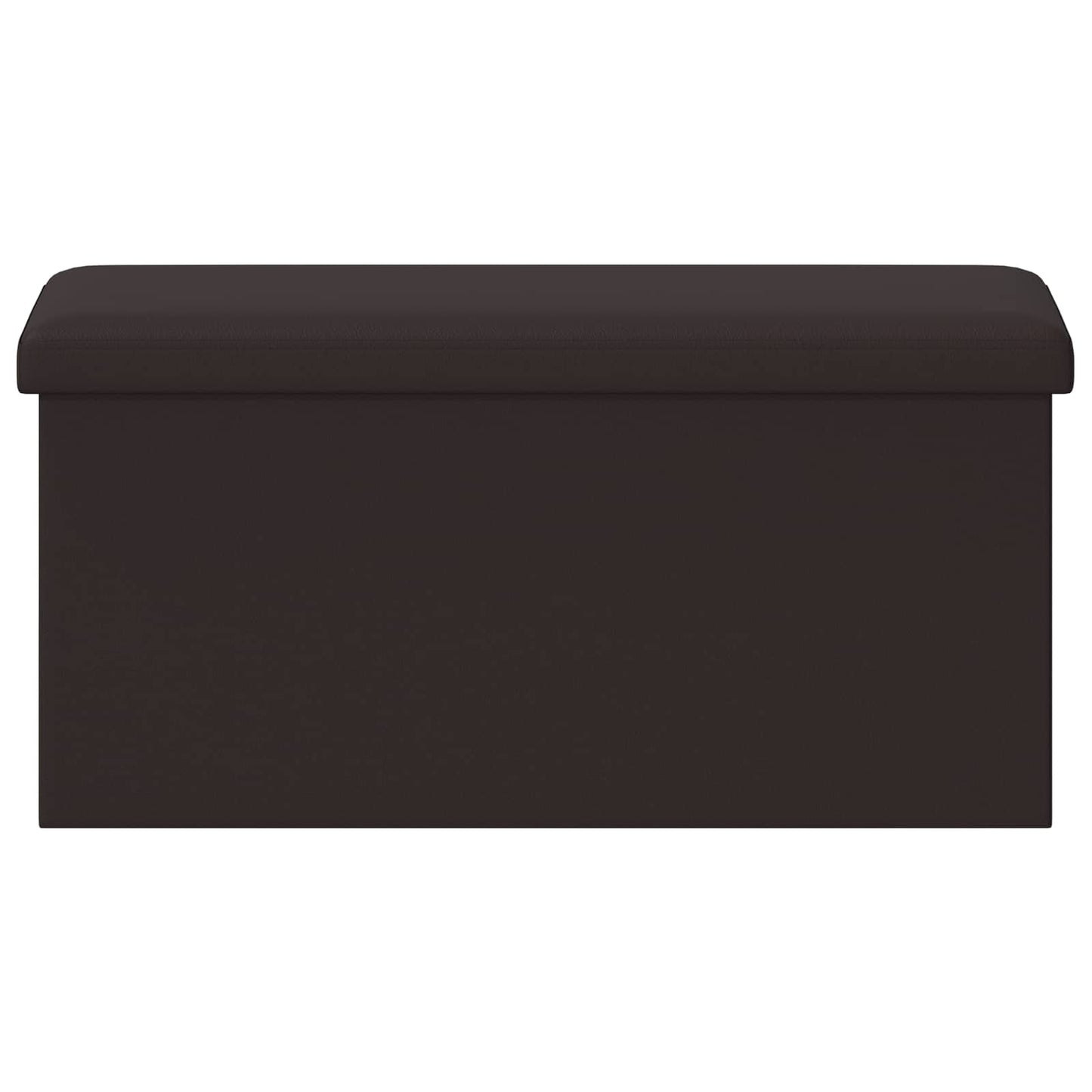 Összecsukható tárolópad Barna 180 kg 80 L 77 x 38 x 38 cm PVC