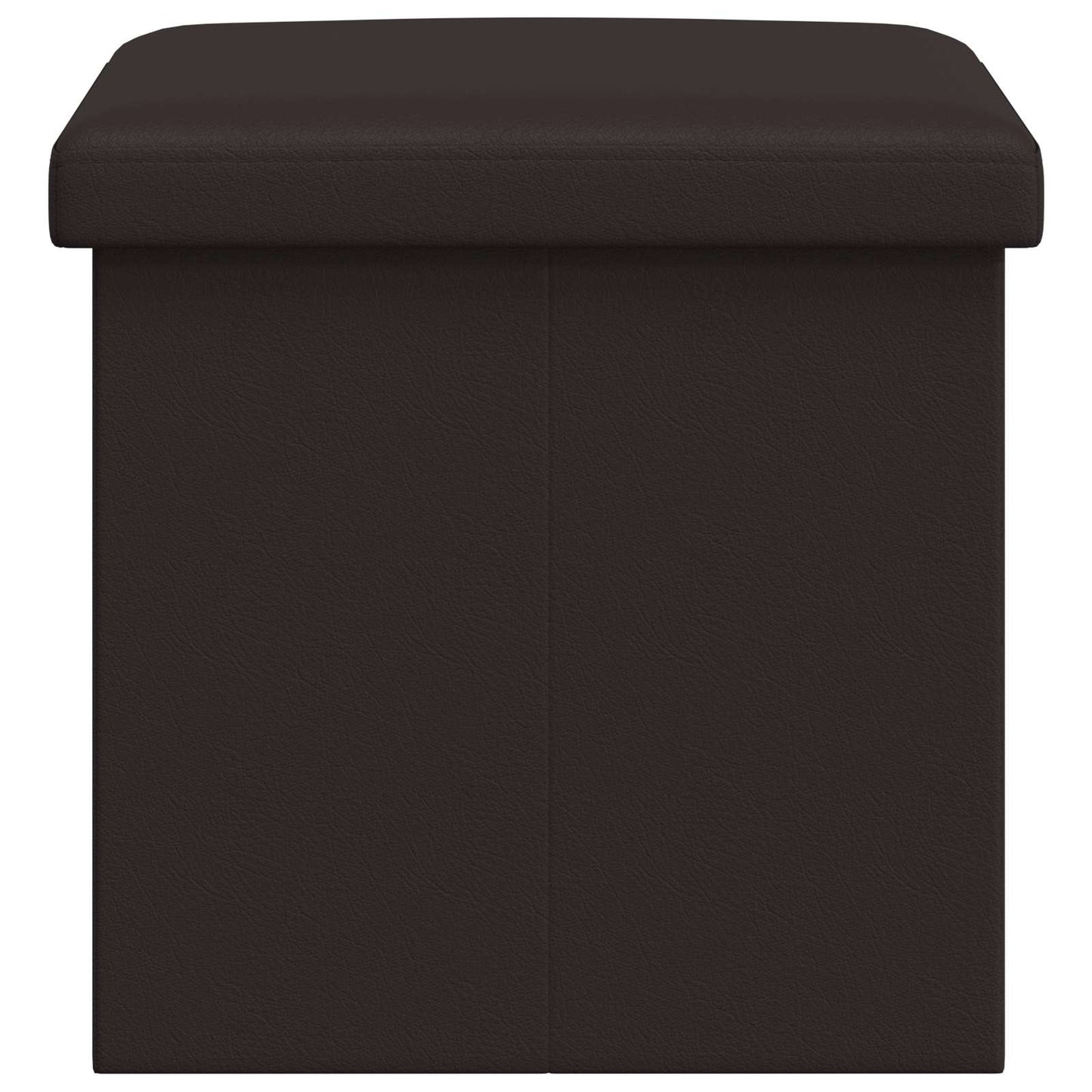 Összecsukható tárolópad Barna 180 kg 80 L 77 x 38 x 38 cm PVC