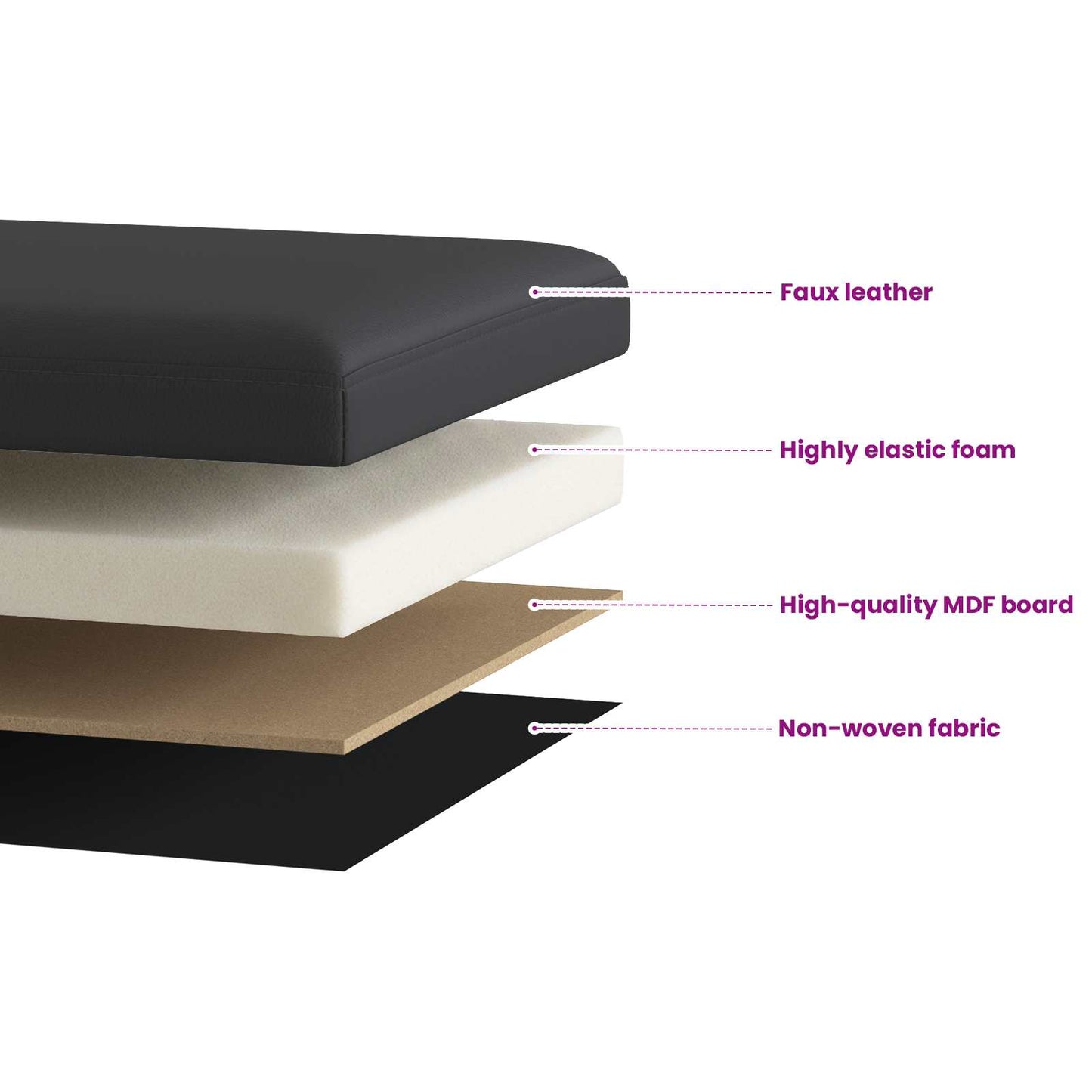 Összecsukható tárolópad Szürke 180 kg 80 L 77 x 38 x 38 cm PVC