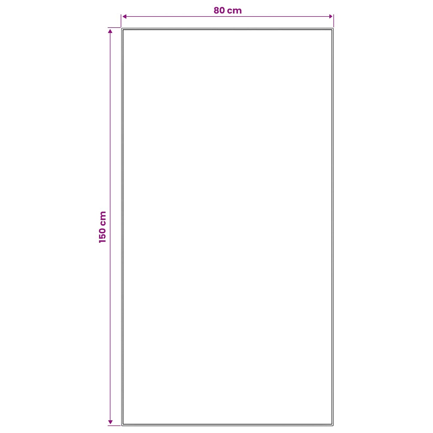 Szőnyeg futó ORIZ 1150 gsm Fekete hálós minta