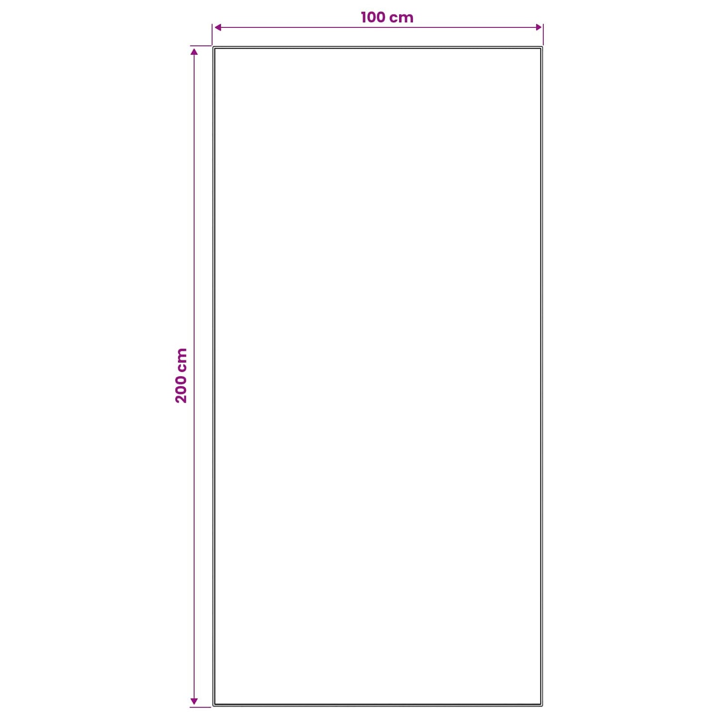 Szőnyeg futó ORIZ 1150 gsm Szürke és Fehér