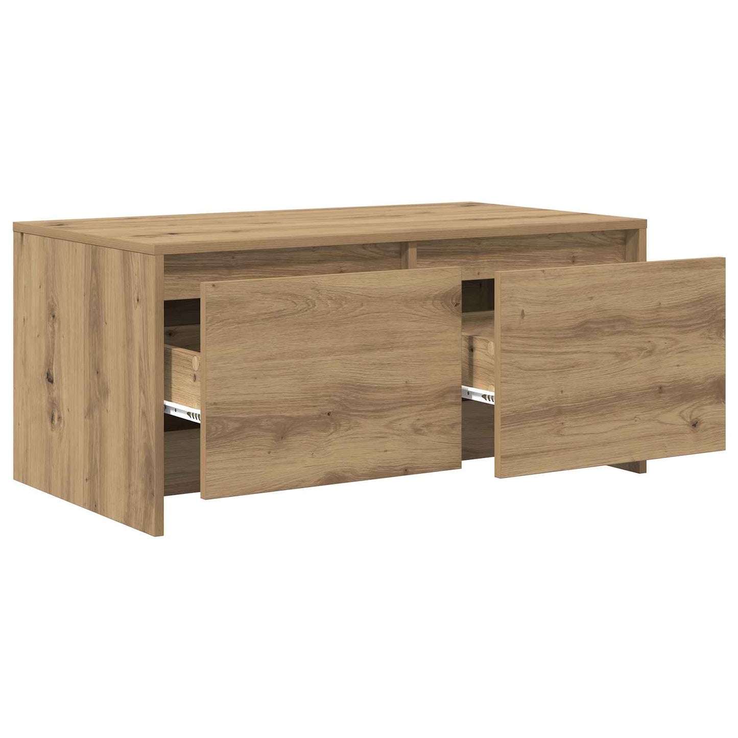 Dohányzóasztal Kézműves Tölgy 90 x 50 x 41.5 cm Szerelt Fa