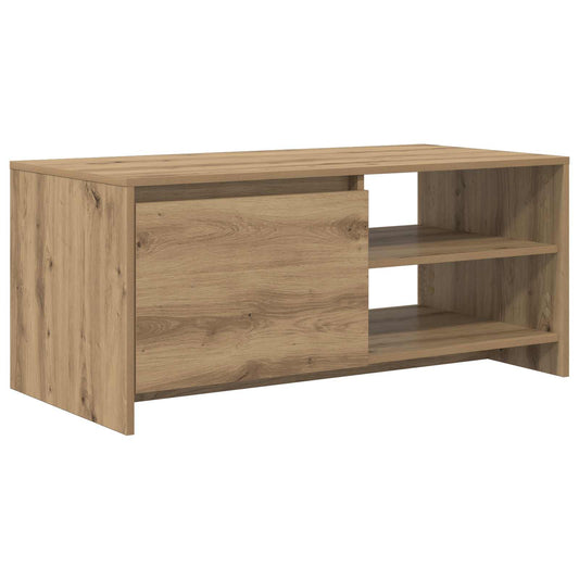 Dohányzóasztal Kézműves Tölgy 102 x 50 x 45 cm Szerelt fa