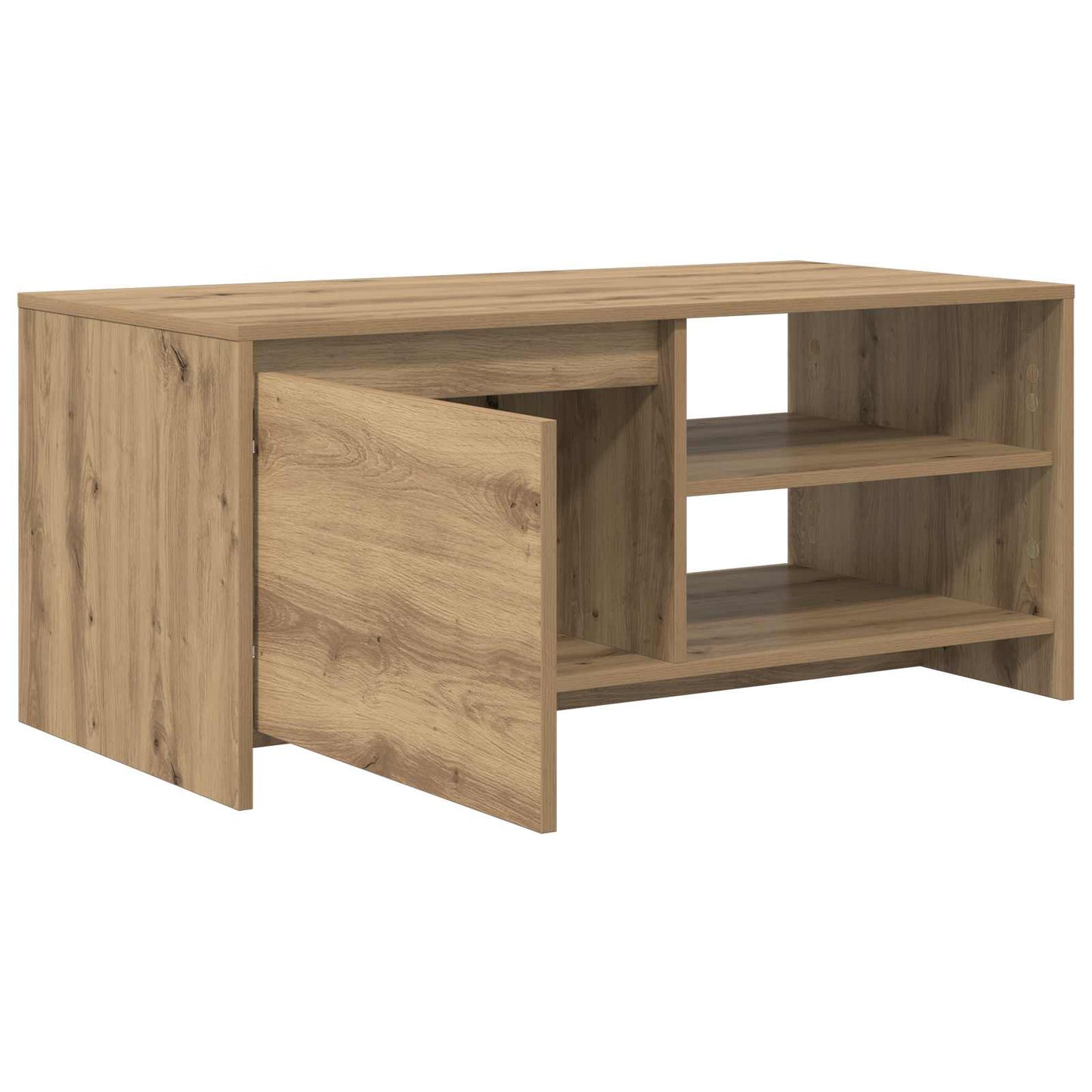 Dohányzóasztal Kézműves Tölgy 102 x 50 x 45 cm Szerelt fa