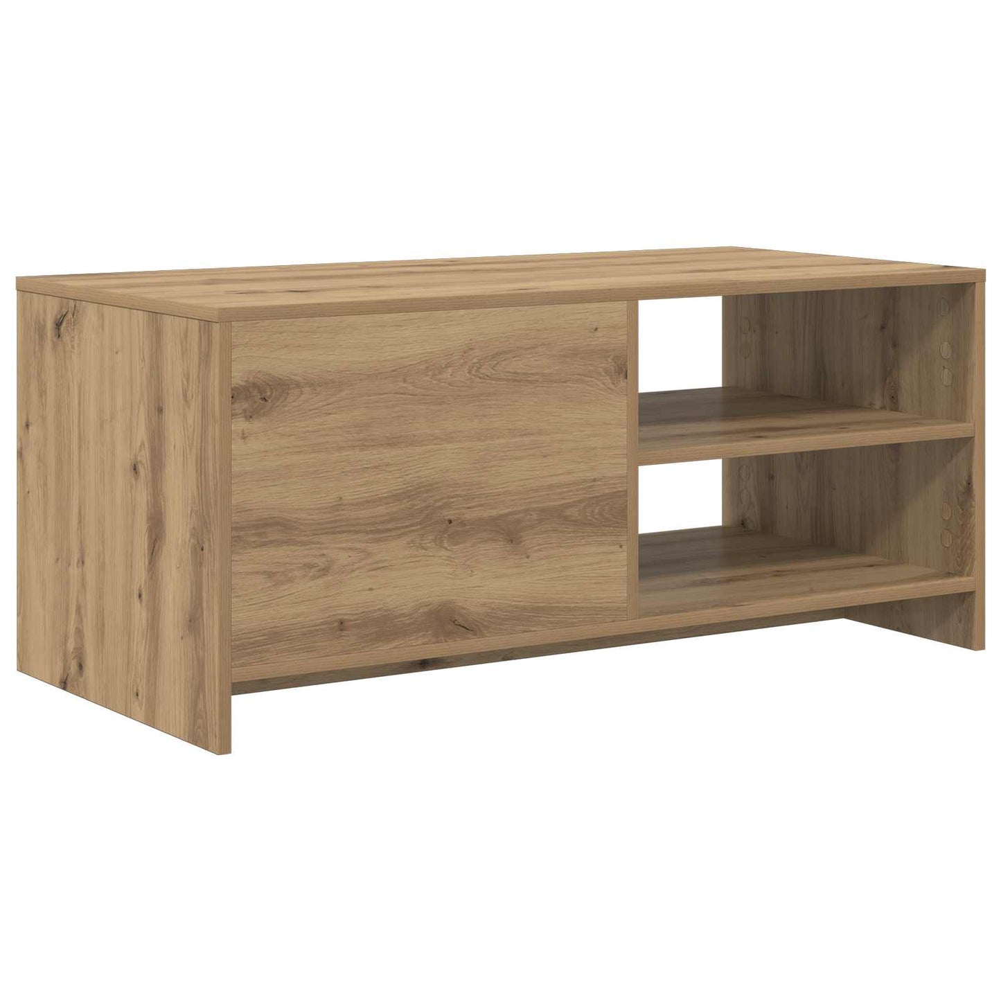 Dohányzóasztal Kézműves Tölgy 102 x 50 x 45 cm Szerelt fa