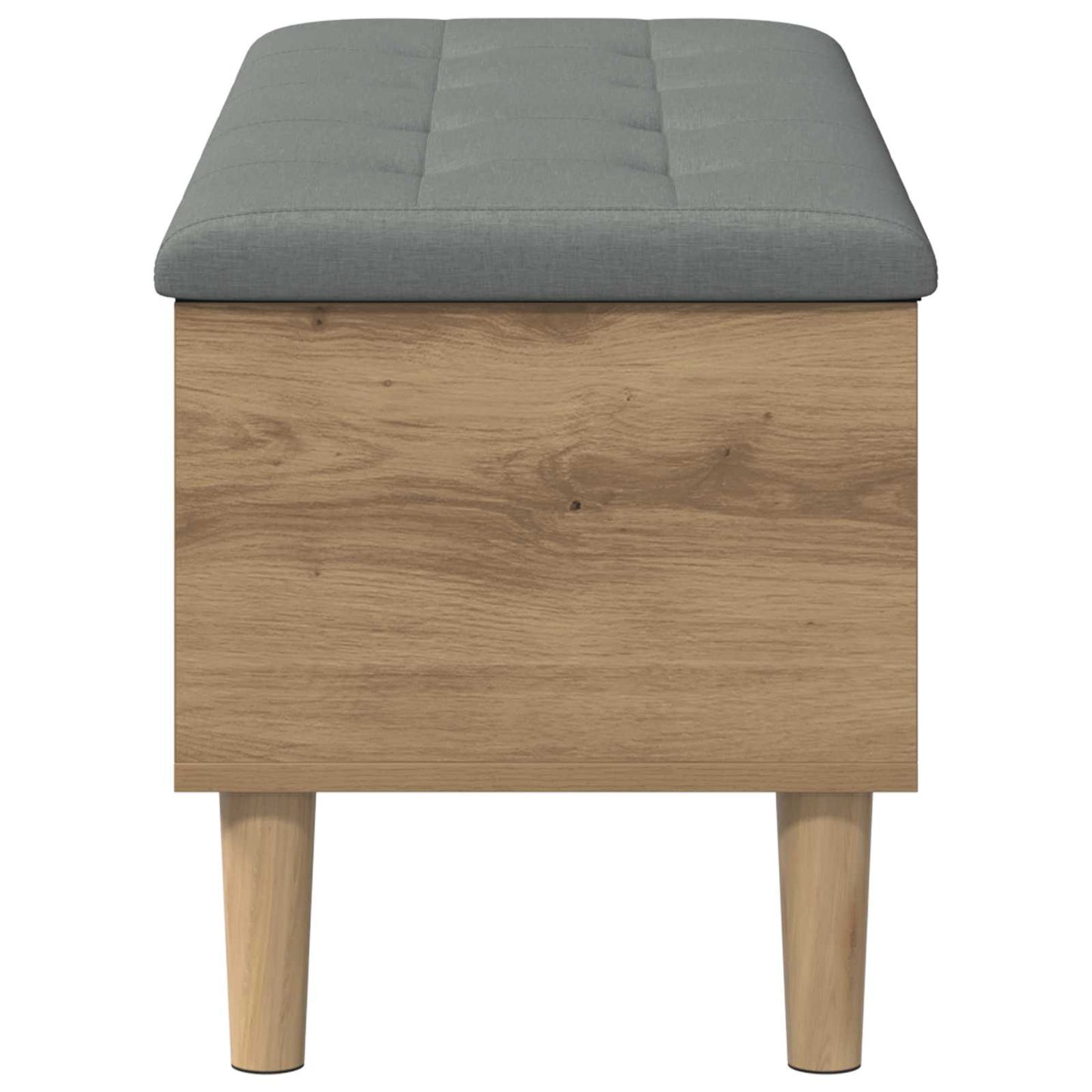 Tároló pad párnával Kézműves Tölgy 102 x 42 x 46 cm Szerelt Fa