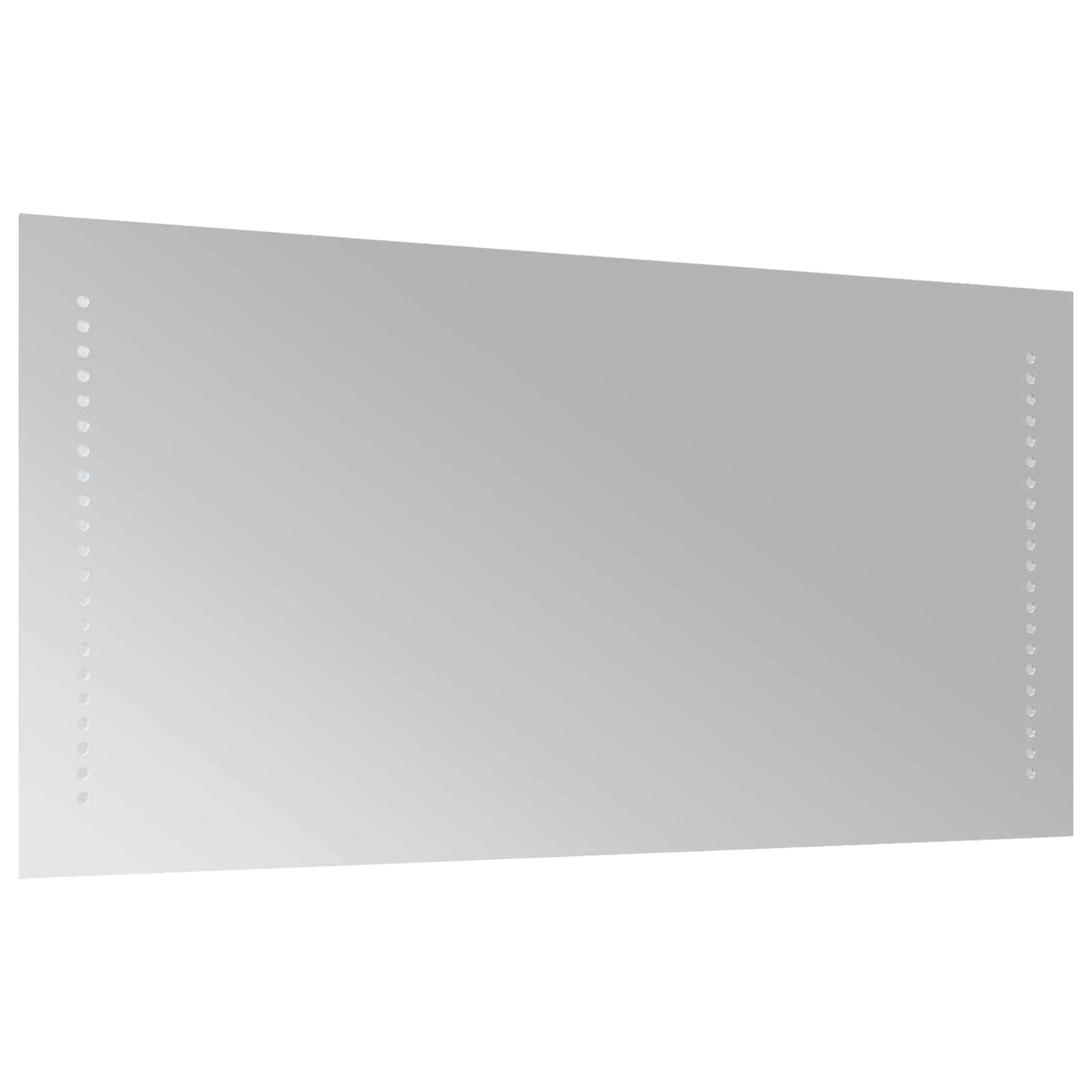 LED Fürdőszoba Tükör Átlátszó 80 x 40 cm edzett üveg