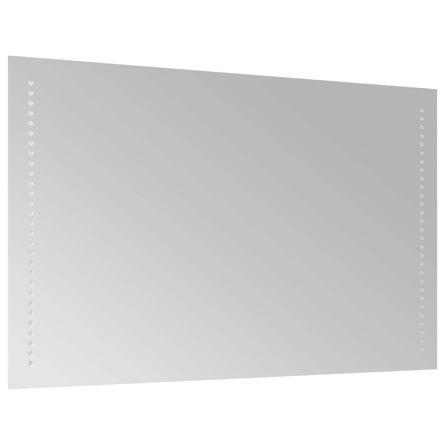 LED Fürdőszoba Tükör Átlátszó 80 x 50 cm edzett üveg