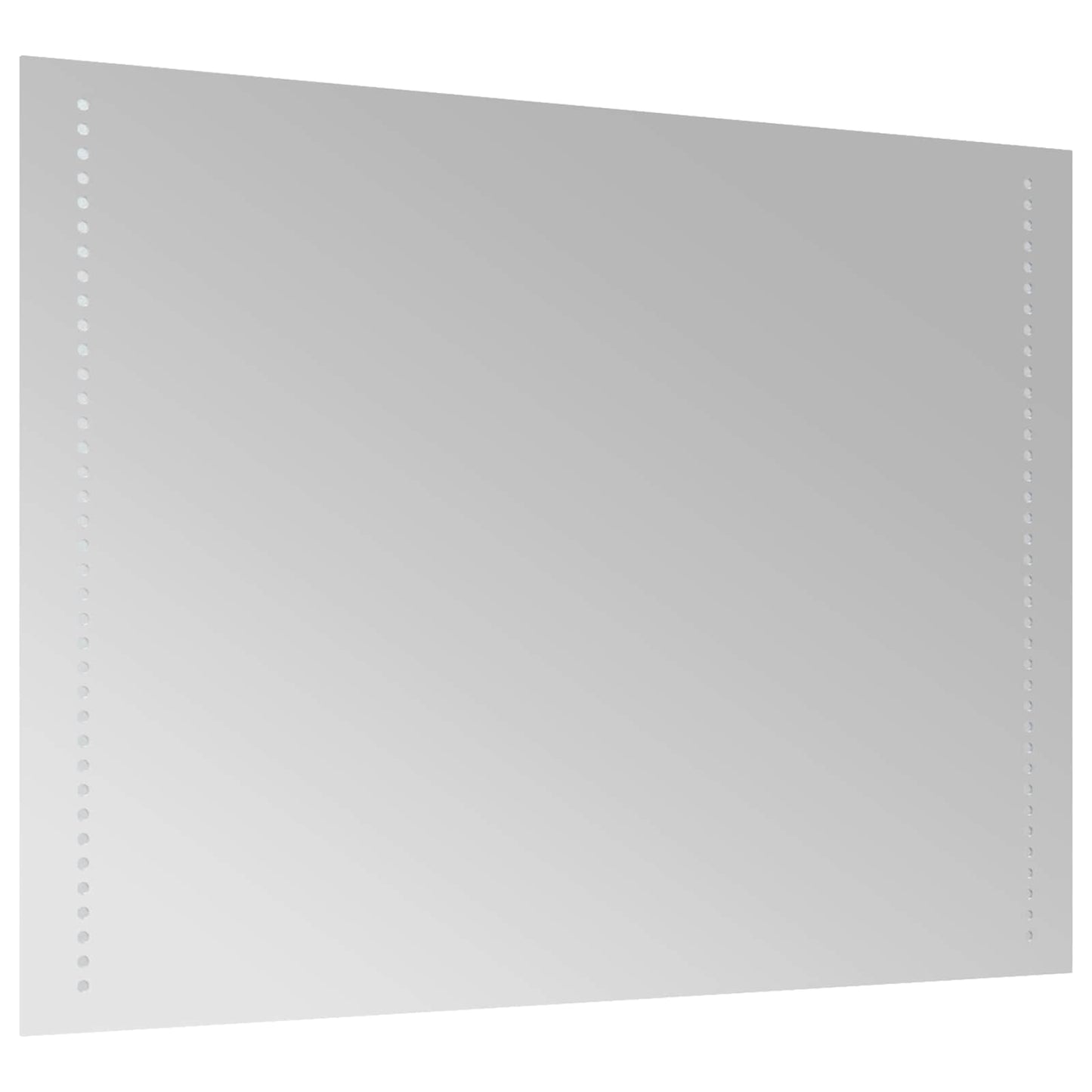 LED Fürdőszoba Tükör Átlátszó 80 x 60 cm edzett üveg