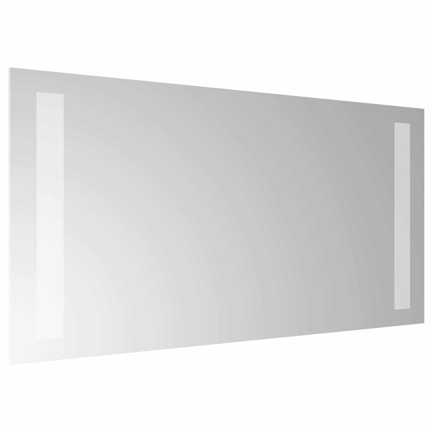 LED Fürdőszoba Tükör tükörrel Átlátszó 40 x 20 cm edzett üveg