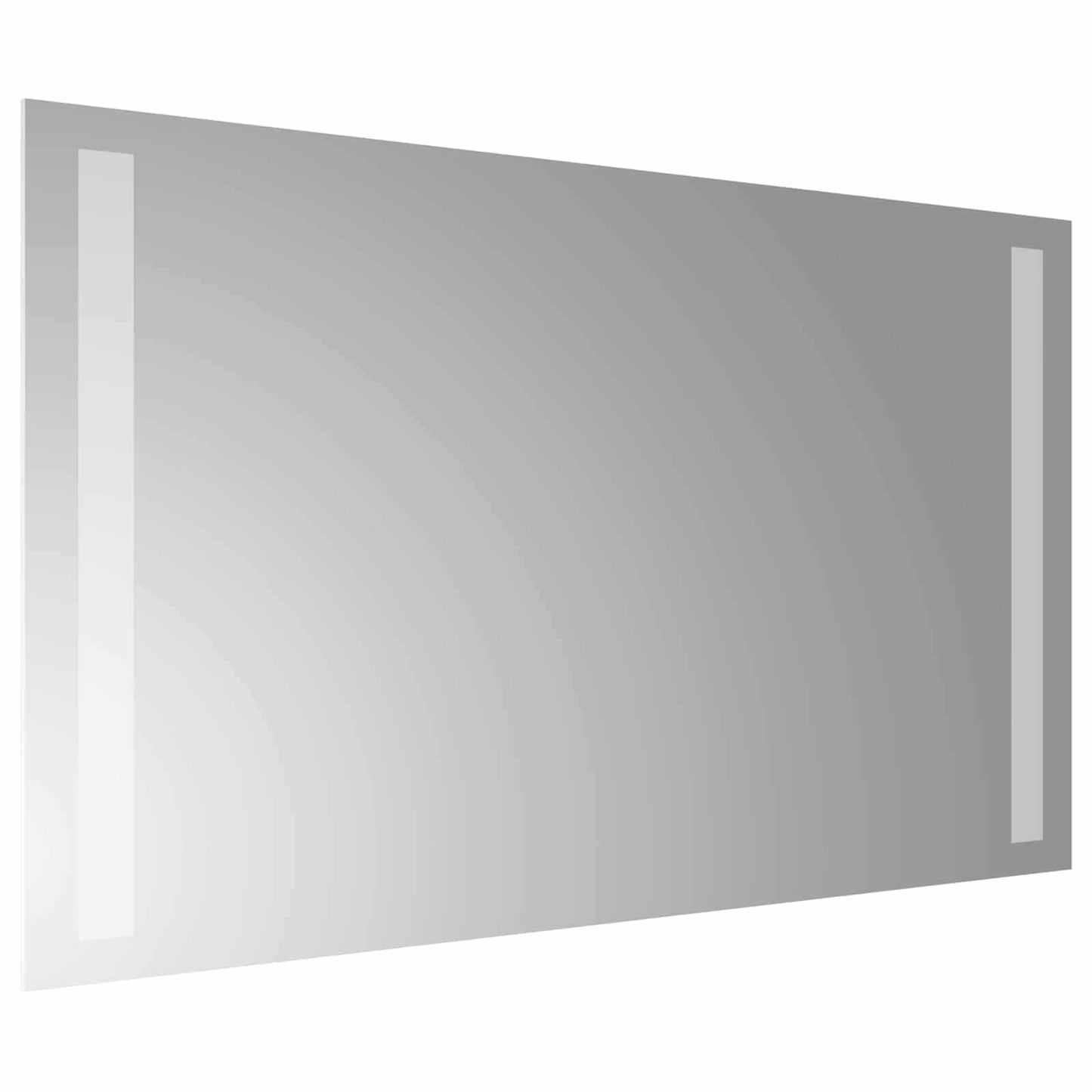 LED Fürdőszoba Tükör tükörrel Átlátszó 50 x 30 cm edzett üveg
