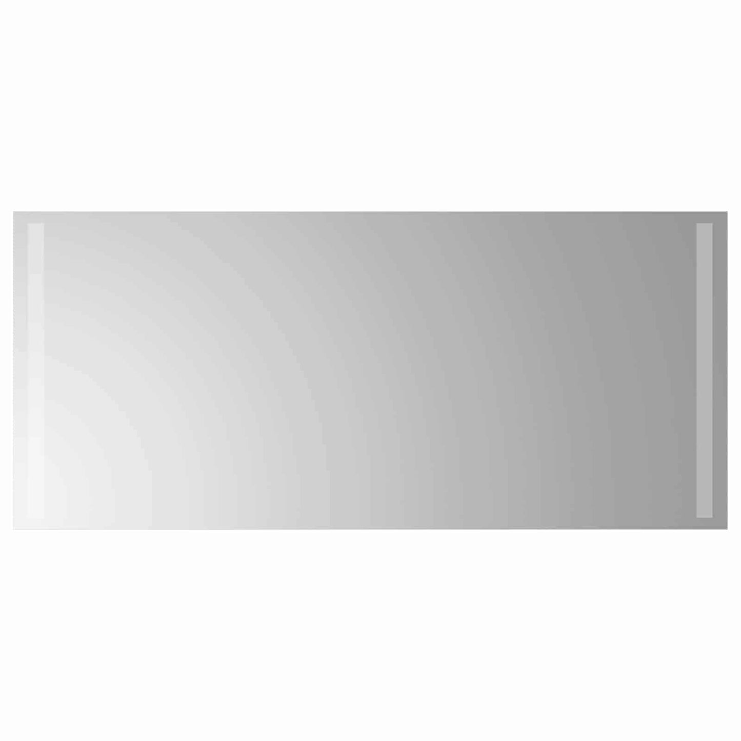 LED Fürdőszoba Tükör tükörrel Átlátszó 90 x 40 cm edzett üveg