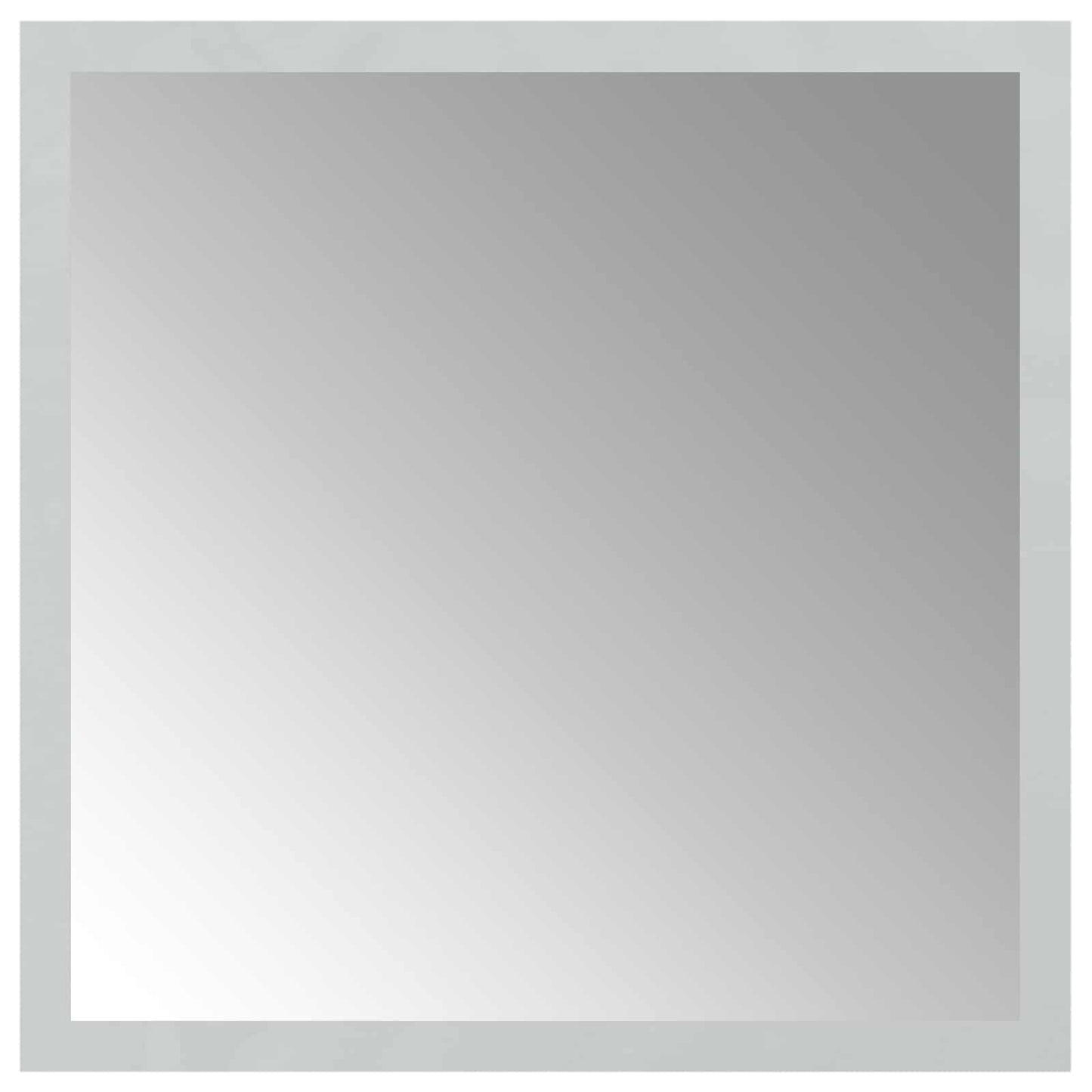 LED Fürdőszoba Tükör tükörrel Átlátszó 30 x 30 cm edzett üveg