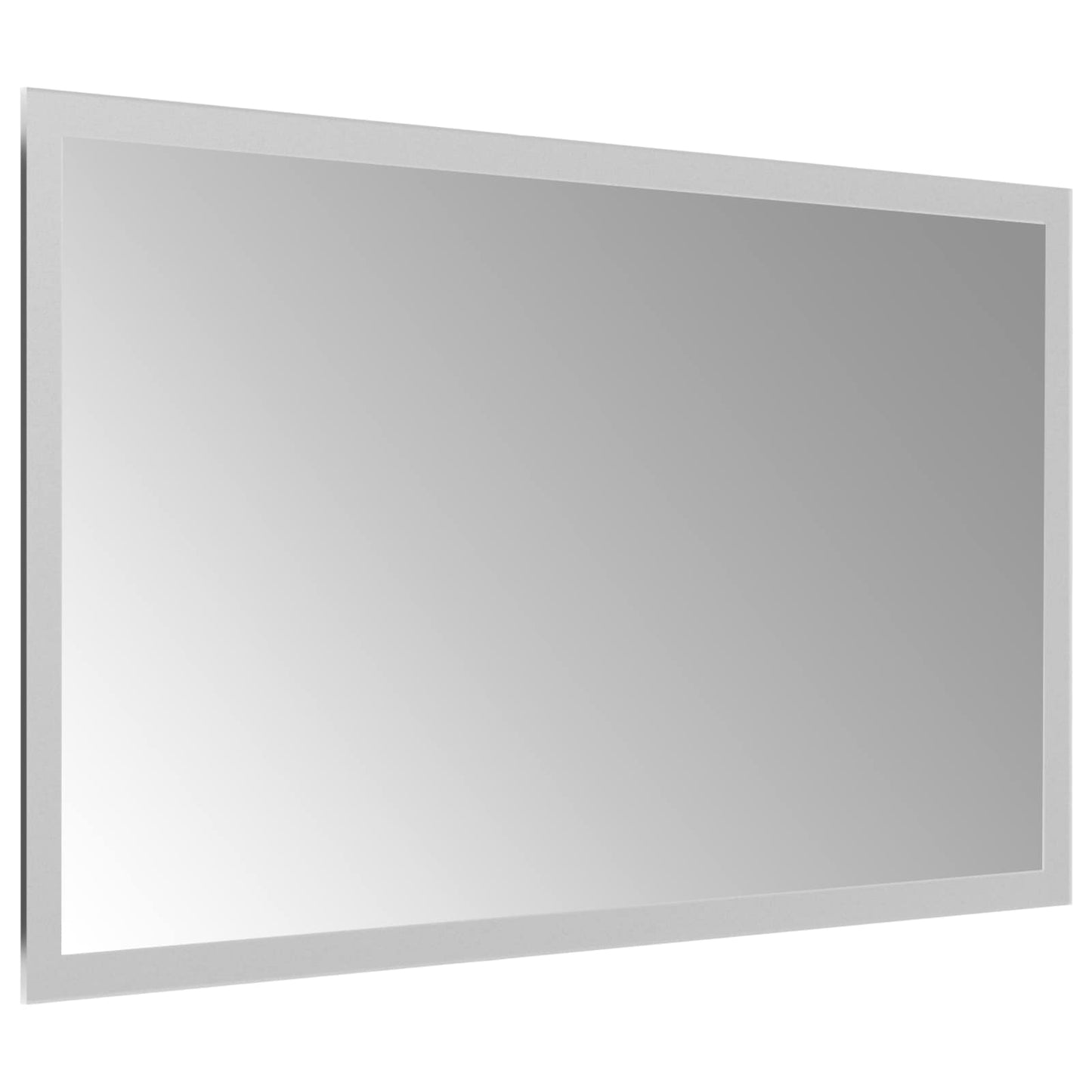 LED Fürdőszoba Tükör tükörrel Átlátszó 50 x 30 cm edzett üveg
