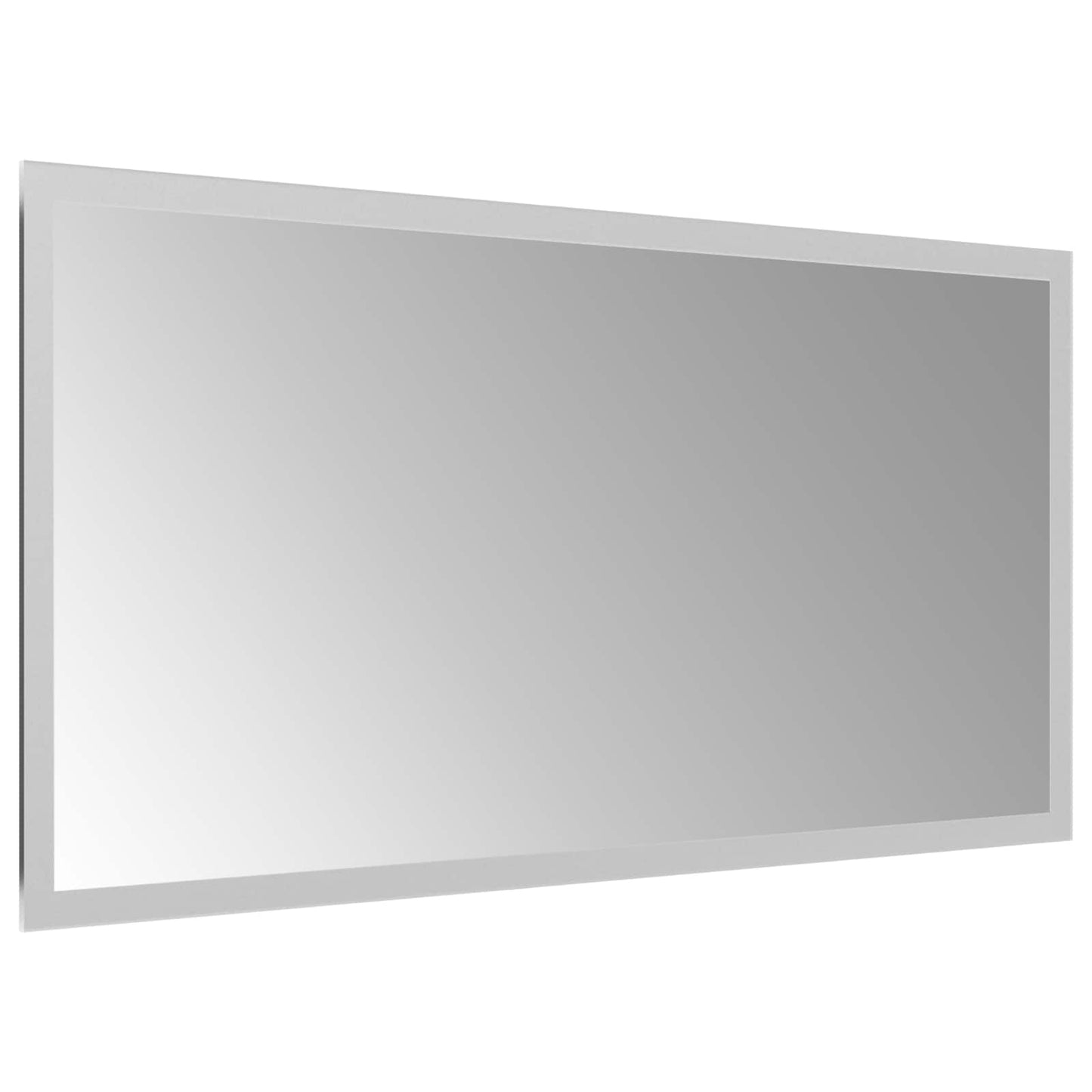 LED Fürdőszoba Tükör tükörrel Átlátszó 60 x 30 cm edzett üveg
