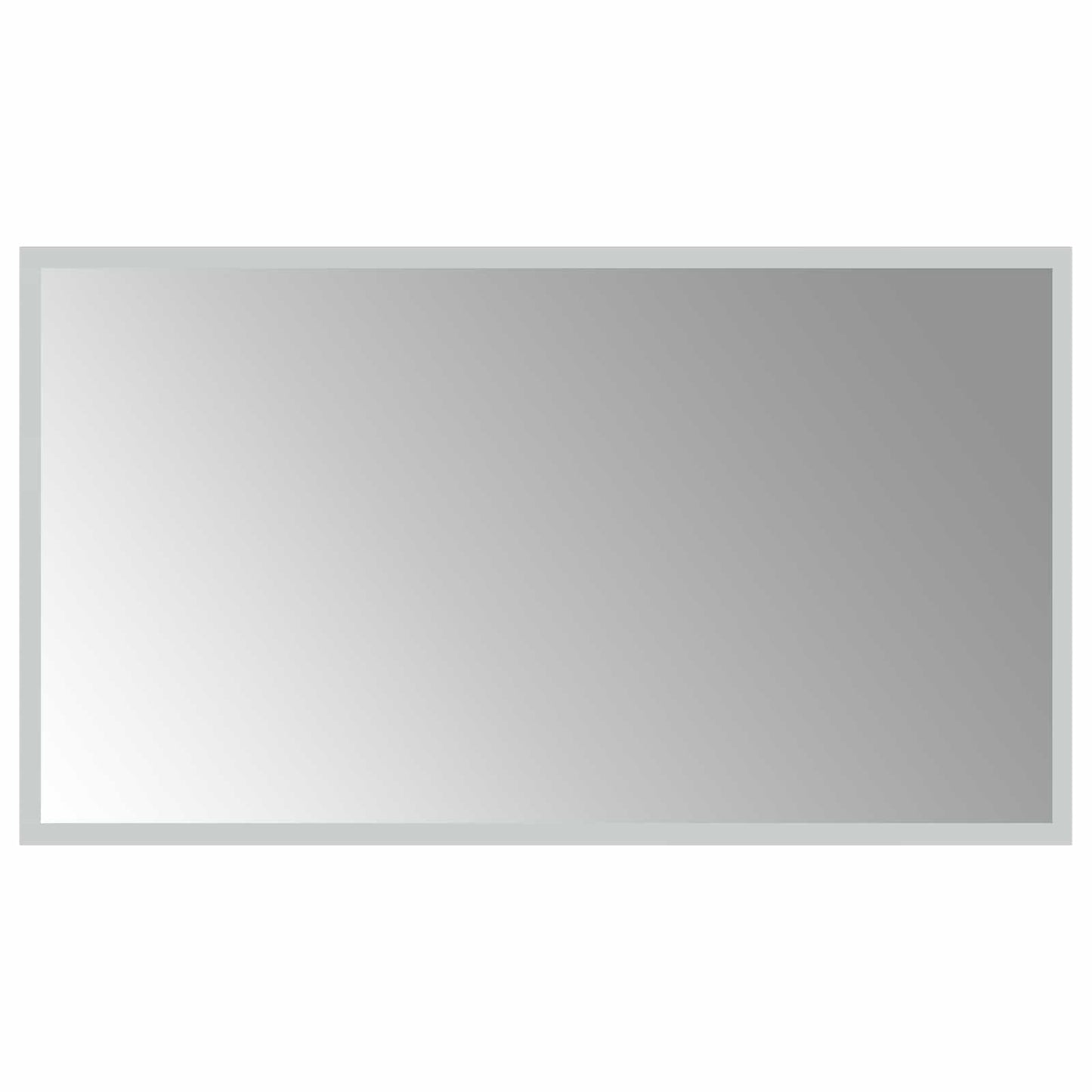 LED Fürdőszoba Tükör tükörrel Átlátszó 70 x 40 cm edzett üveg