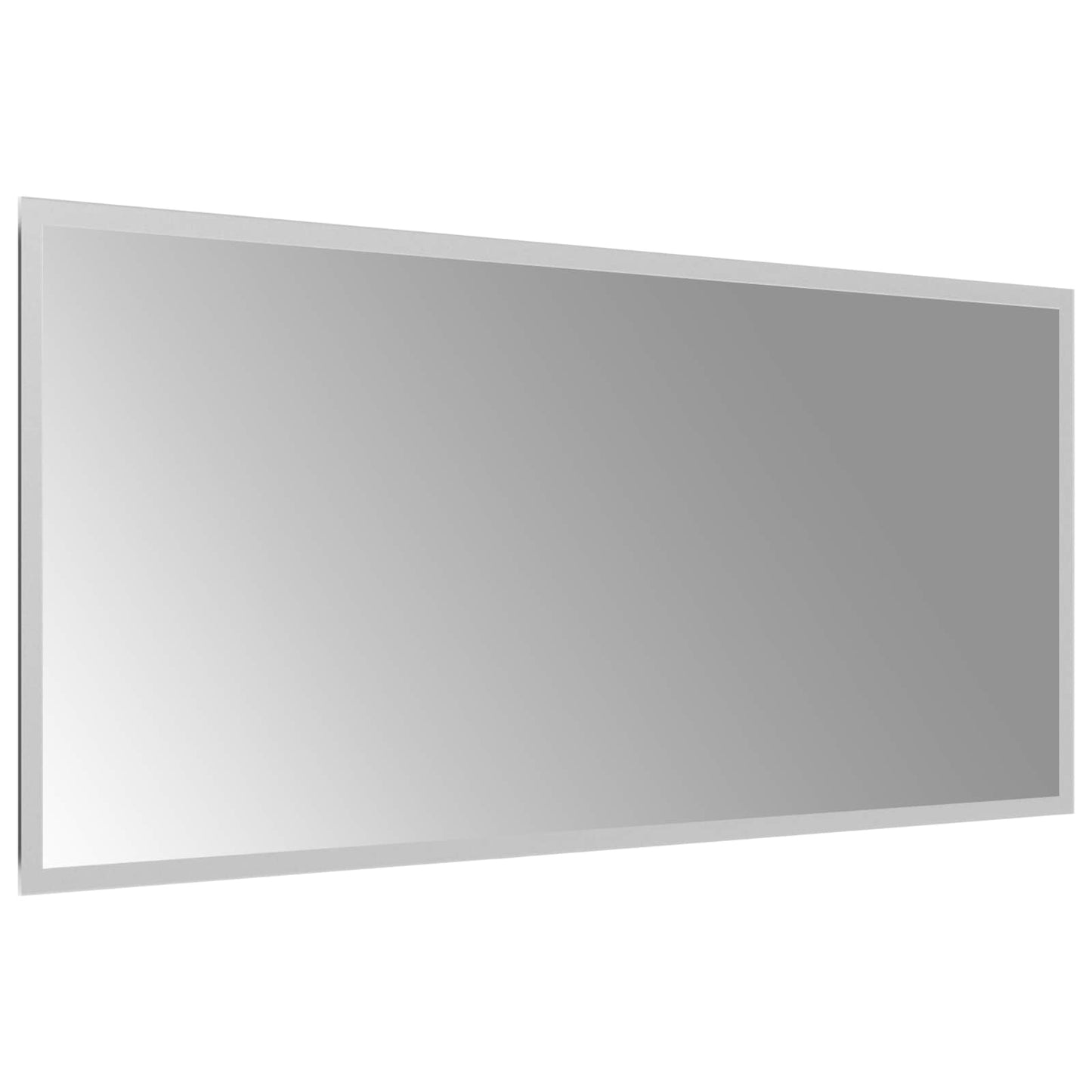 LED Fürdőszoba Tükör tükörrel Átlátszó 90 x 40 cm edzett üveg