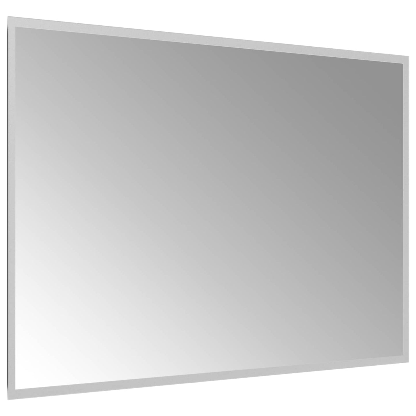 LED Fürdőszoba Tükör tükörrel Átlátszó 90 x 60 cm edzett üveg