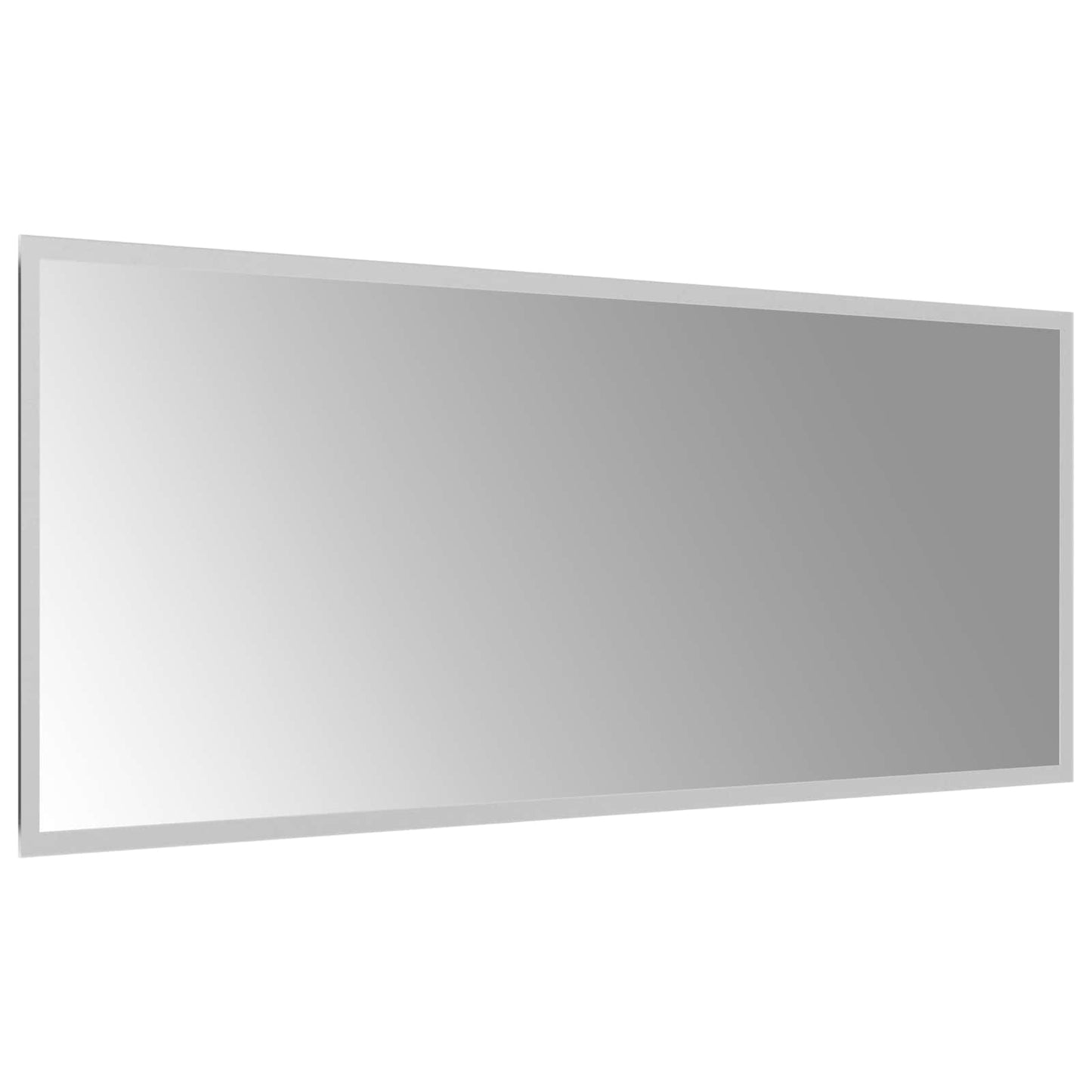 LED Fürdőszoba Tükör tükörrel Átlátszó 100 x 40 cm edzett üveg