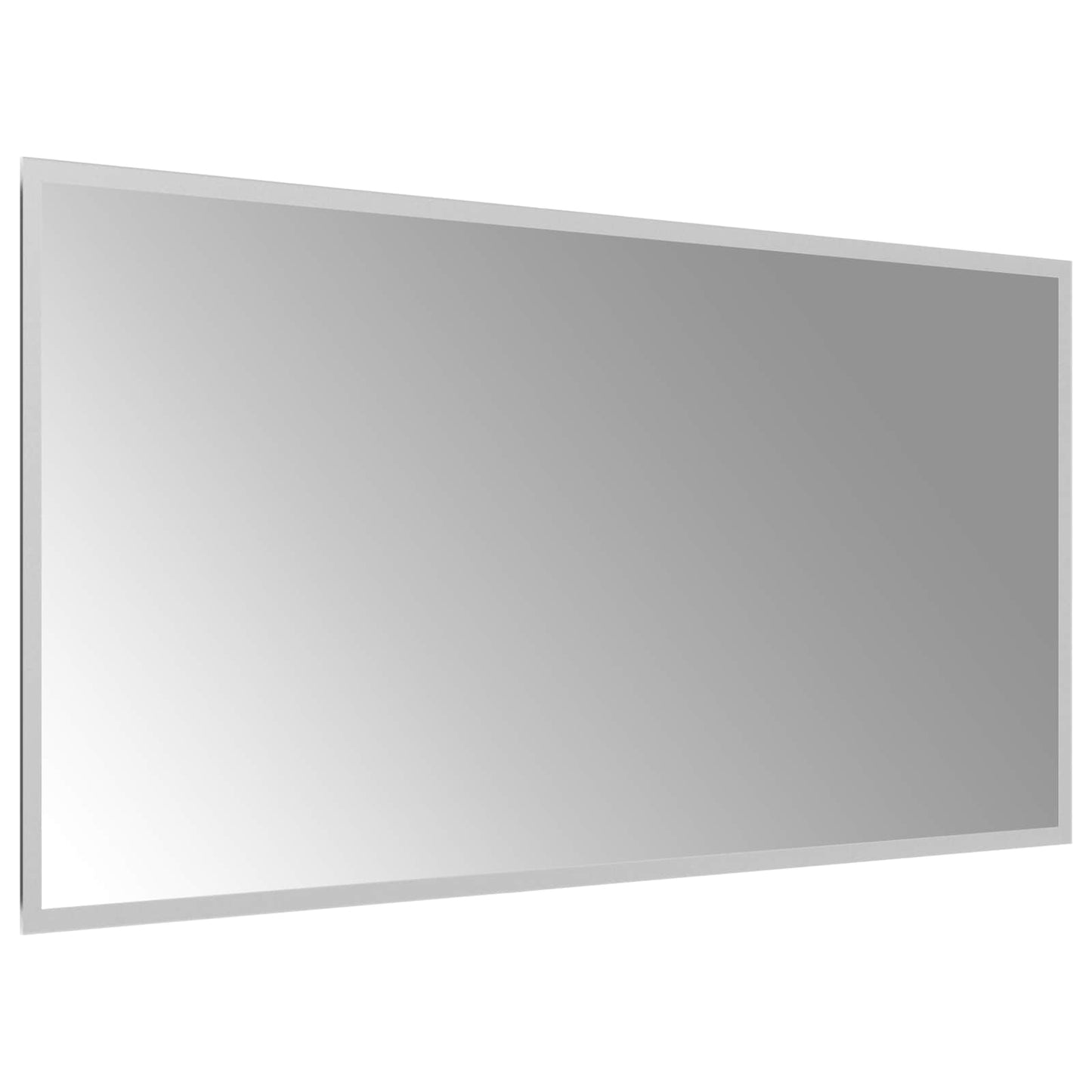 LED Fürdőszoba Tükör tükörrel Átlátszó 100 x 50 cm edzett üveg