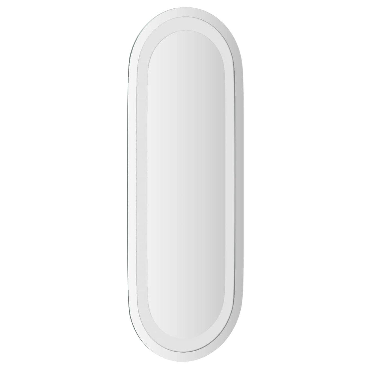 LED Fürdőszoba Tükör tükörrel Átlátszó 40 x 15 cm edzett üveg