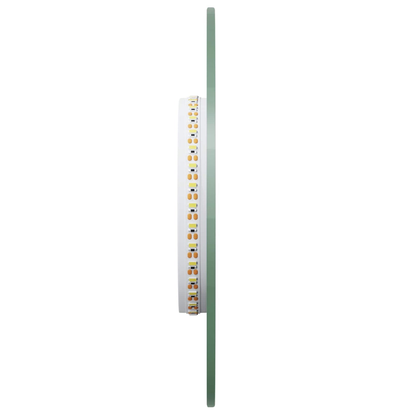 LED Fürdőszoba Tükör tükörrel Átlátszó 50 x 20 cm edzett üveg