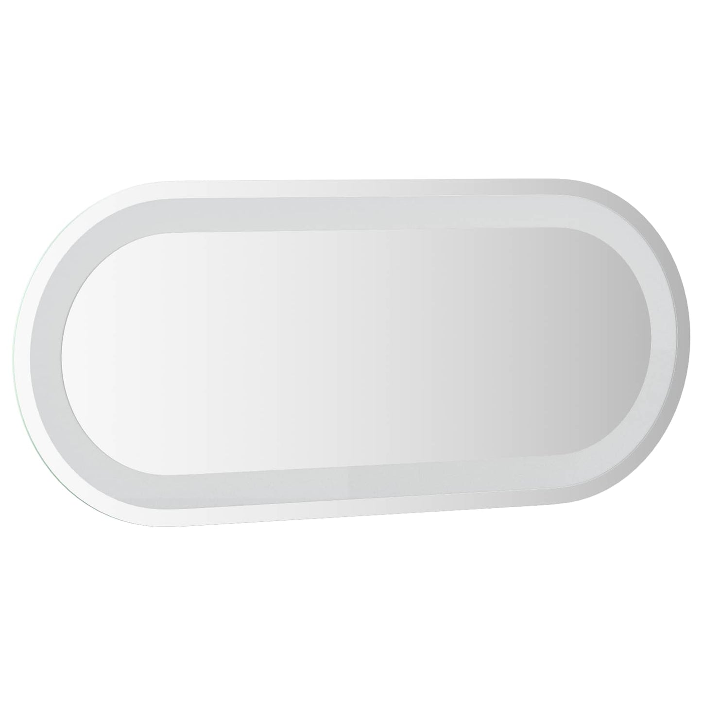 LED Fürdőszoba Tükör tükörrel Átlátszó 70 x 30 cm edzett üveg