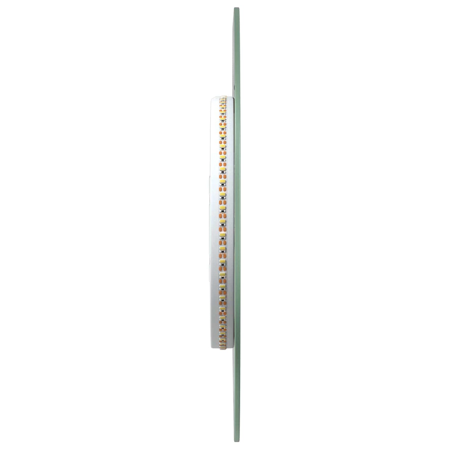 LED Fürdőszoba Tükör tükörrel Átlátszó 70 x 30 cm edzett üveg