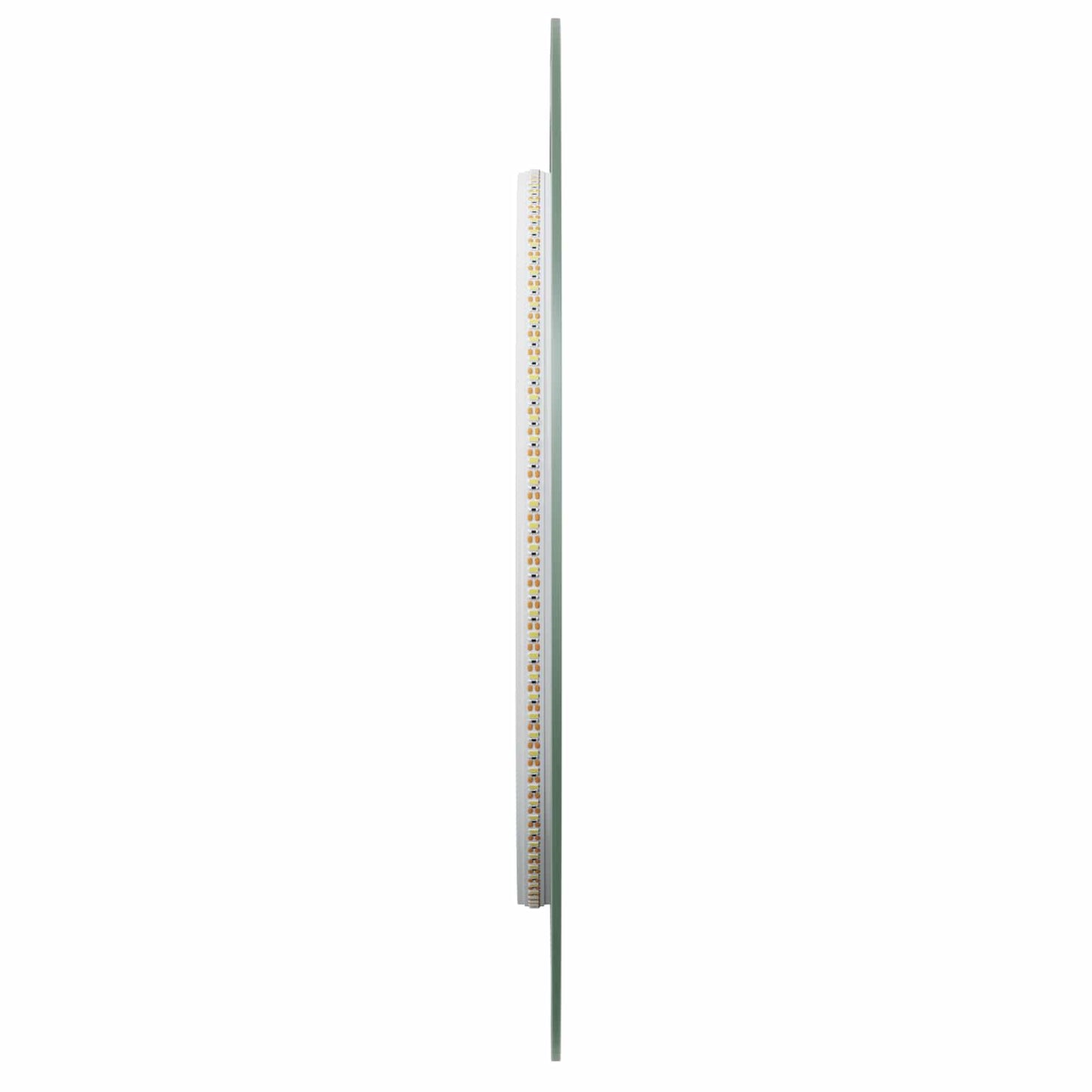 LED Fürdőszoba Tükör tükörrel Átlátszó 100 x 45 cm edzett üveg