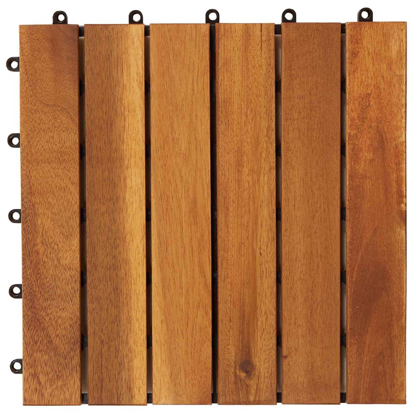 Faszegély járólap 30 pcs Barna 30 x 30 cm Akácfa