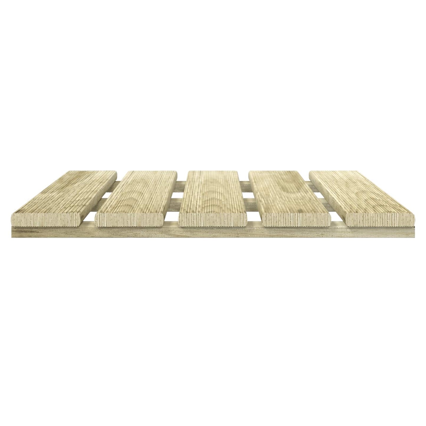 Faszegély járólap 24 pcs Zöld 50 x 50 cm Zöld Impregnált Fenyő