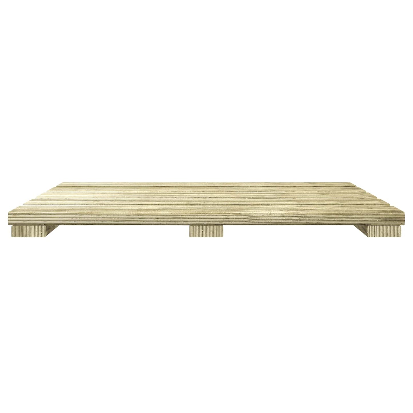 Faszegély járólap 30 pcs Zöld 50 x 50 cm Zöld Impregnált Fenyő