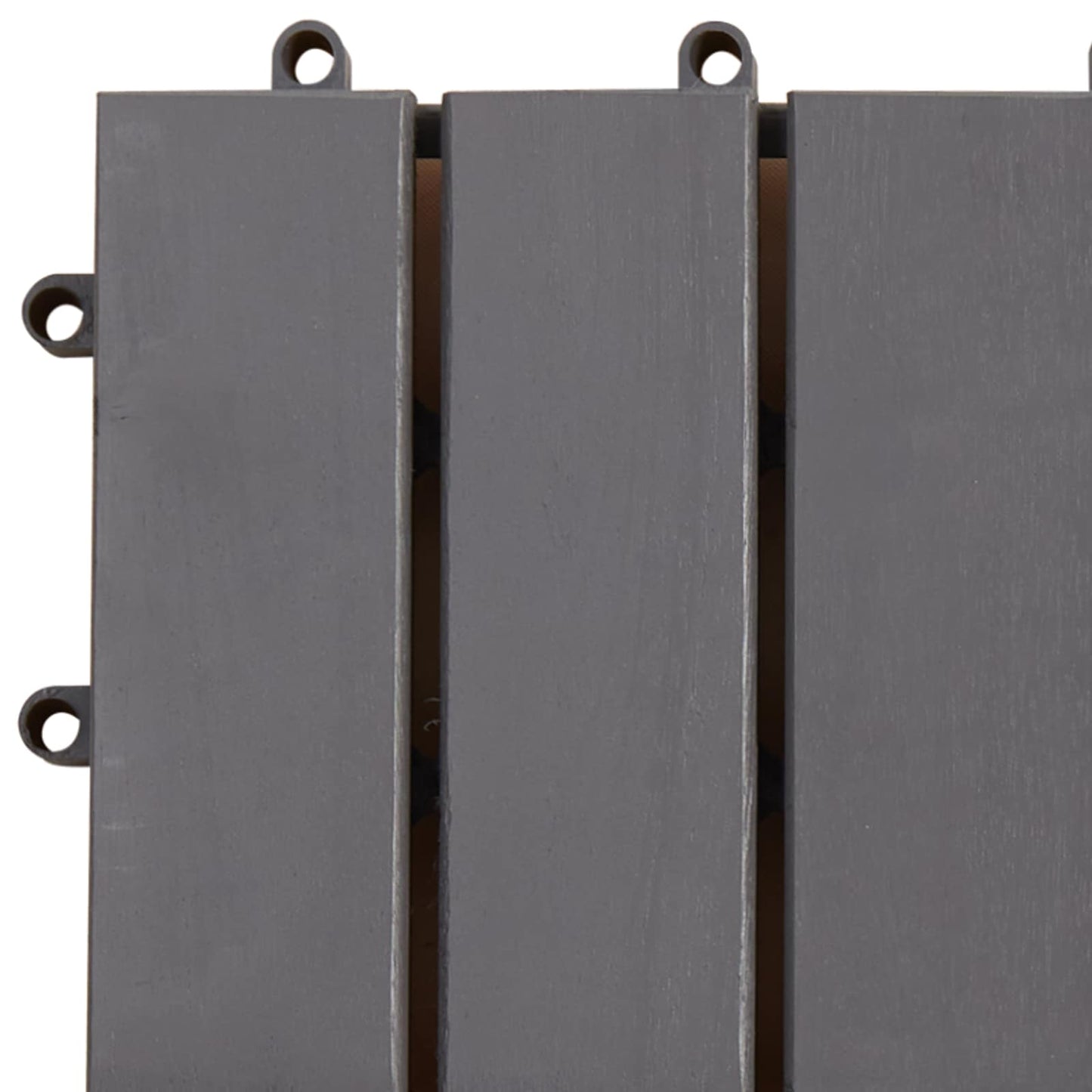 Faszegély járólap 30 pcs Szürke 30 x 30 cm Akácfa