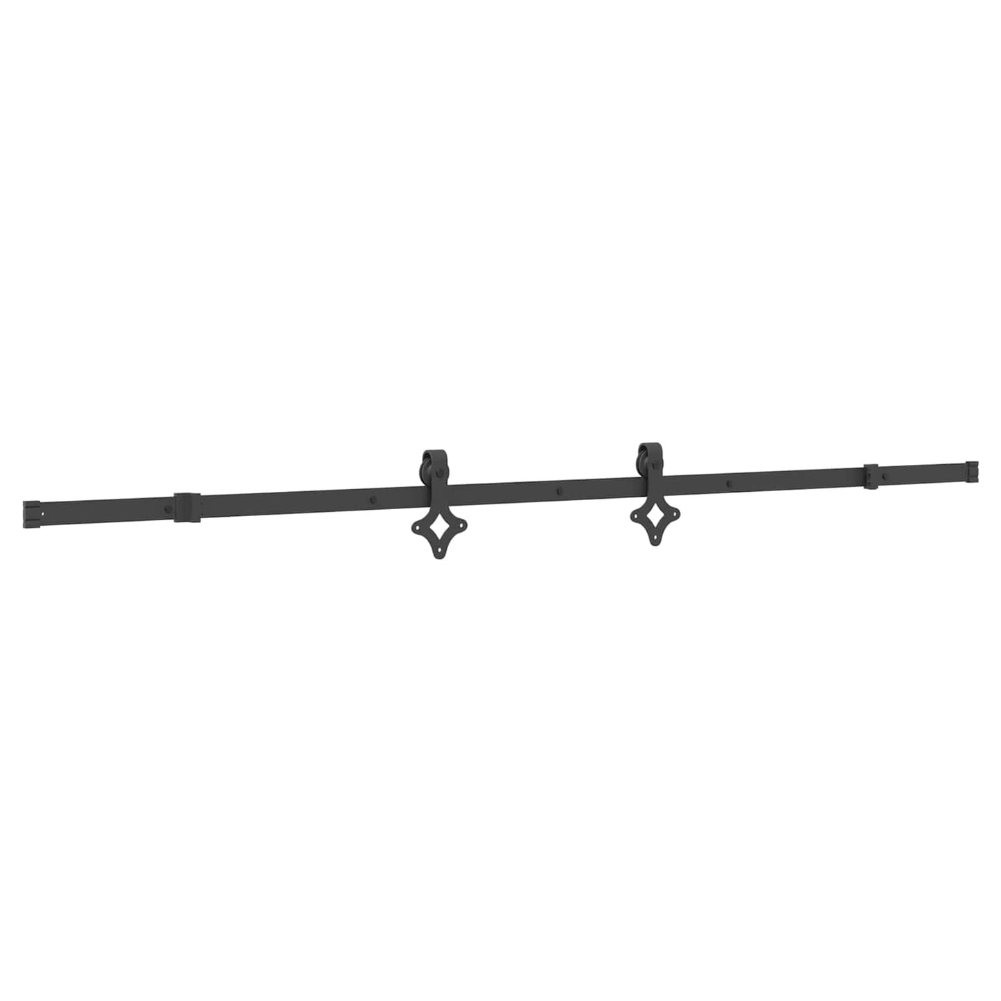 Csúszó ajtó NARVIK Természetes és Fekete 80 x 210 cm (213,5 cm)
